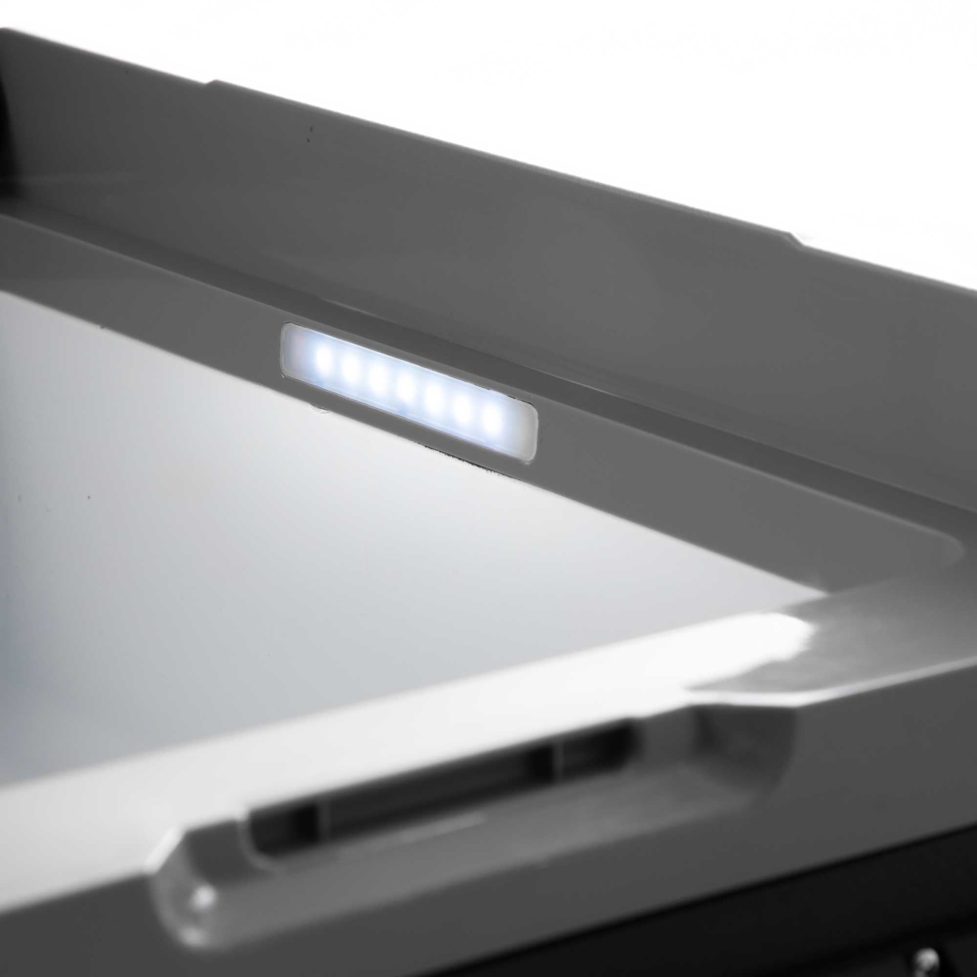 Dellonda DL128 Car Fridge Action shot - led - light