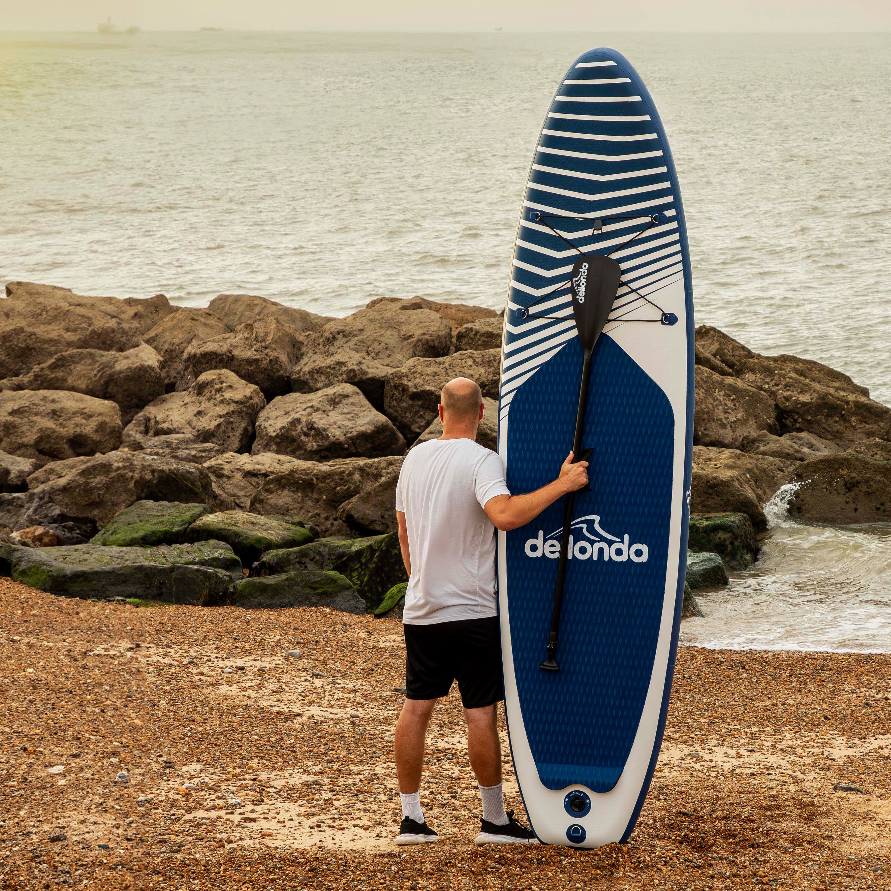 Dellonda DL153 Paddle Board Action shot - with person