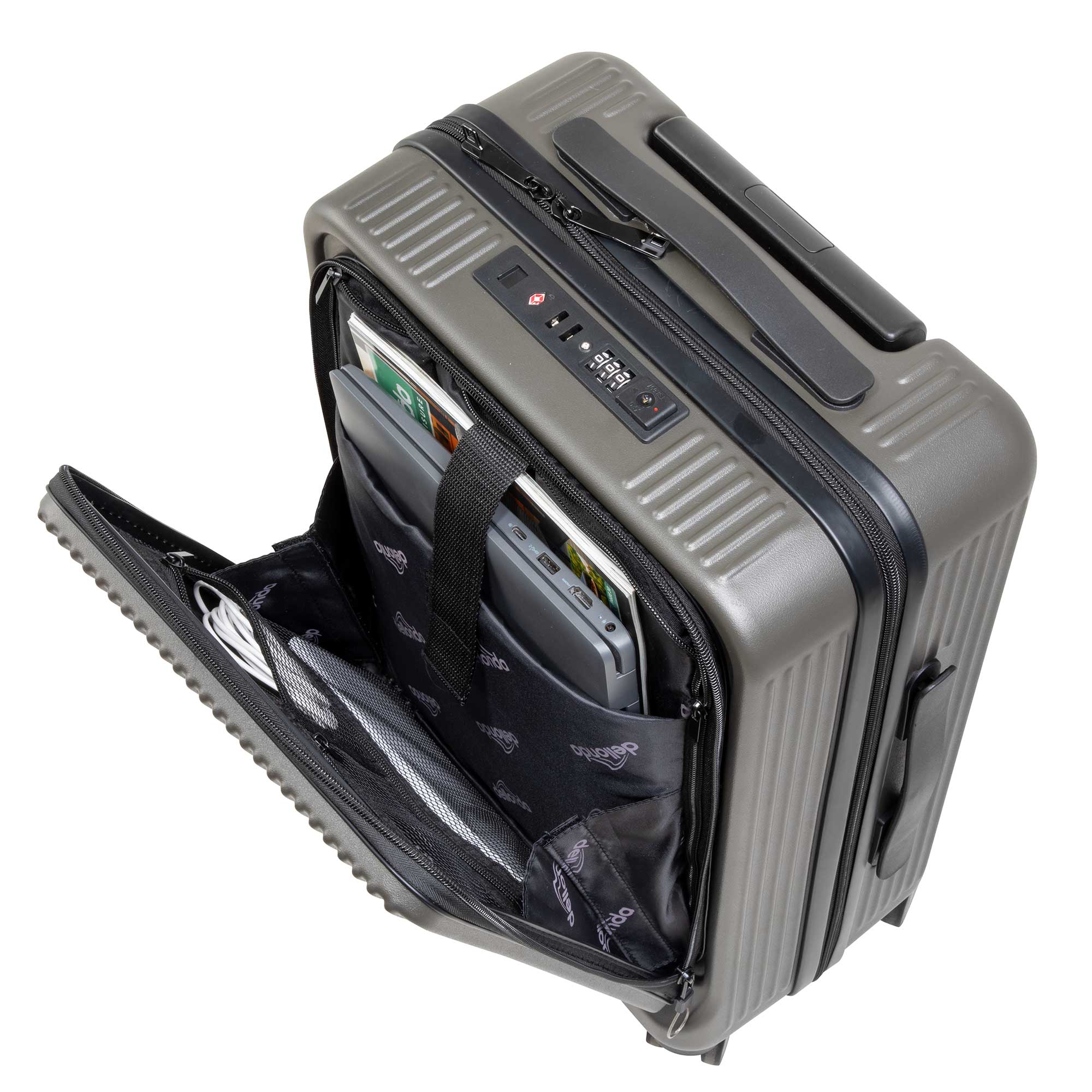 Dellonda DL157 Luggage Front - open