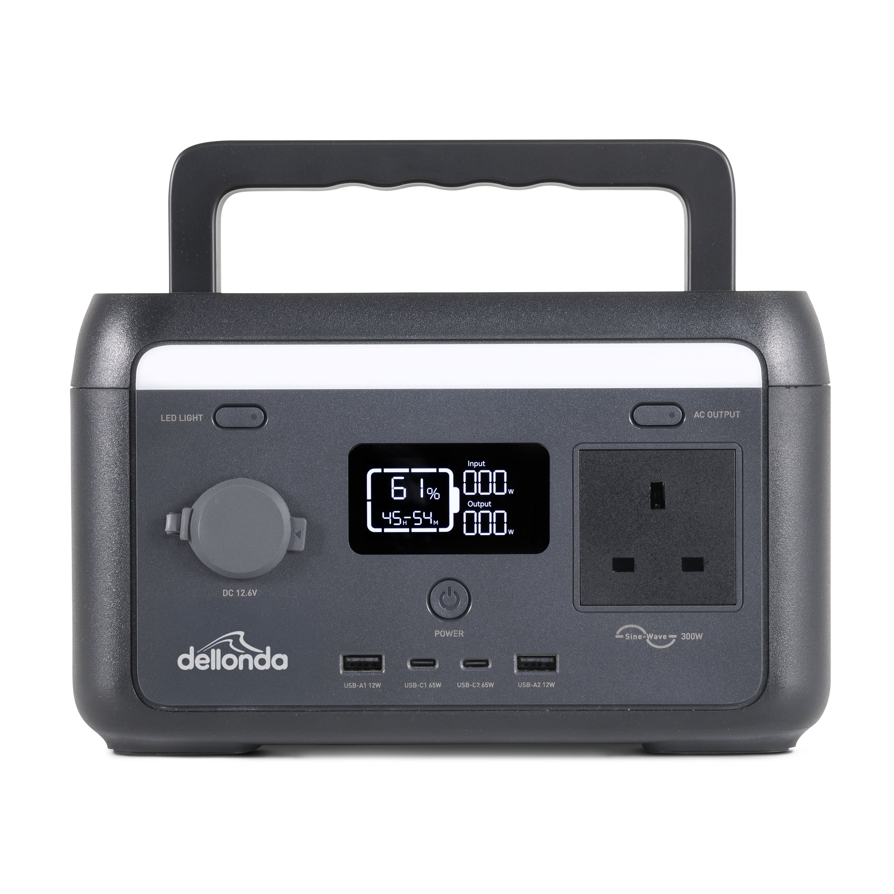 Dellonda DL160 Power Station Straight on