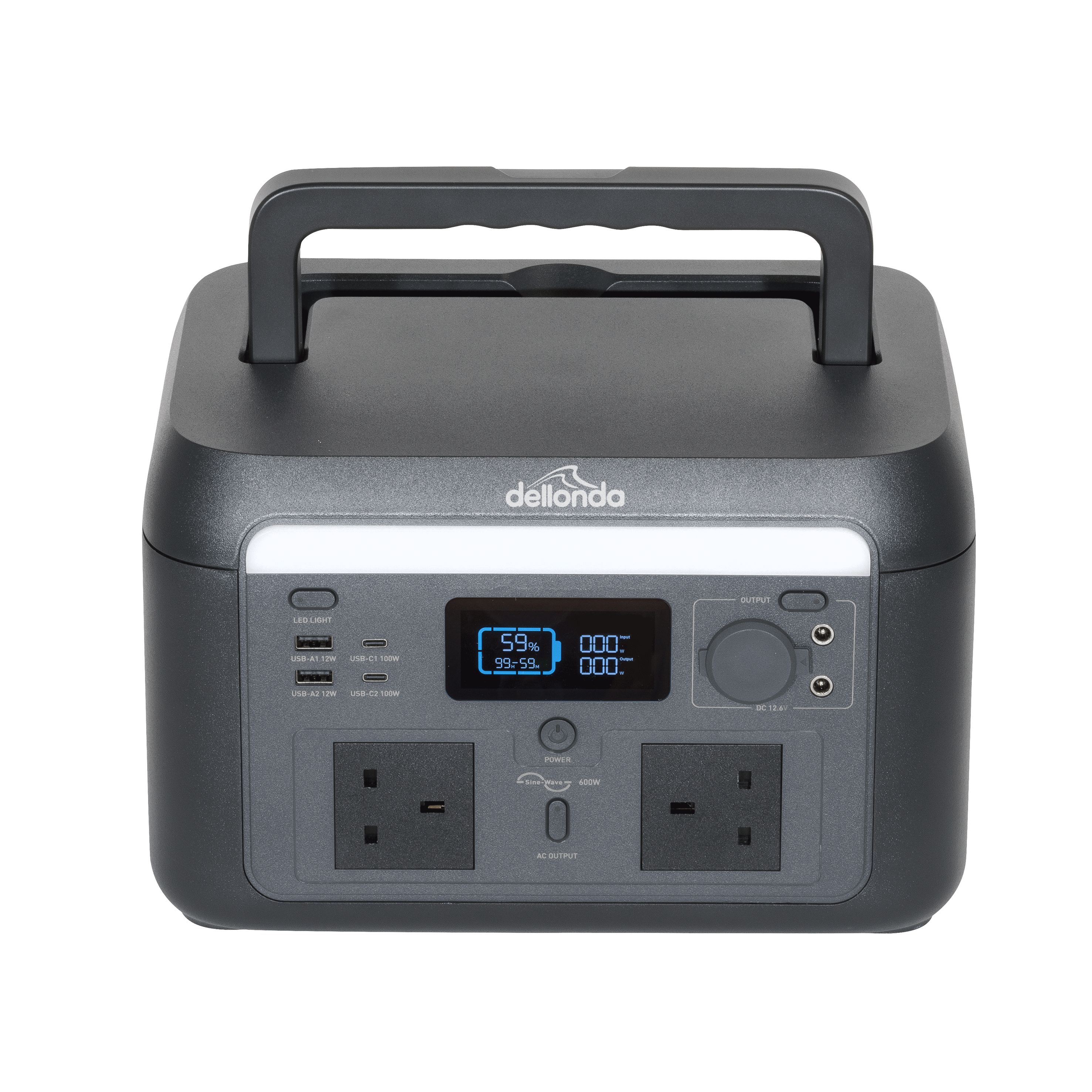 Dellonda DL161 Power Station Straight on - high - angle