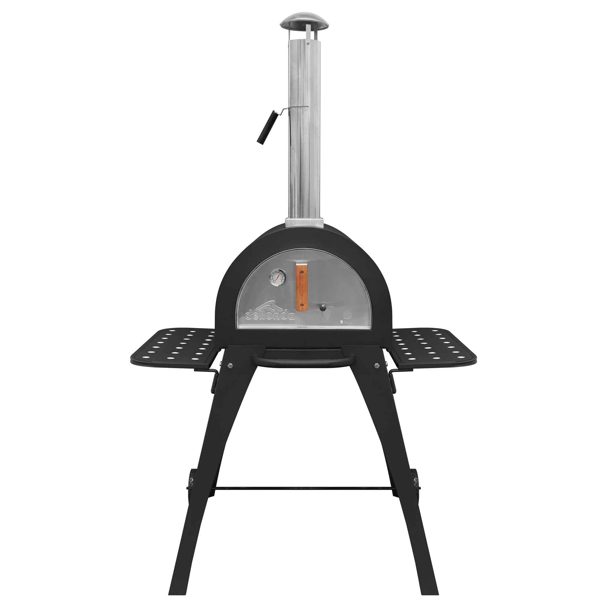 Dellonda DG103 Outdoor Pizza Ovens Straight on