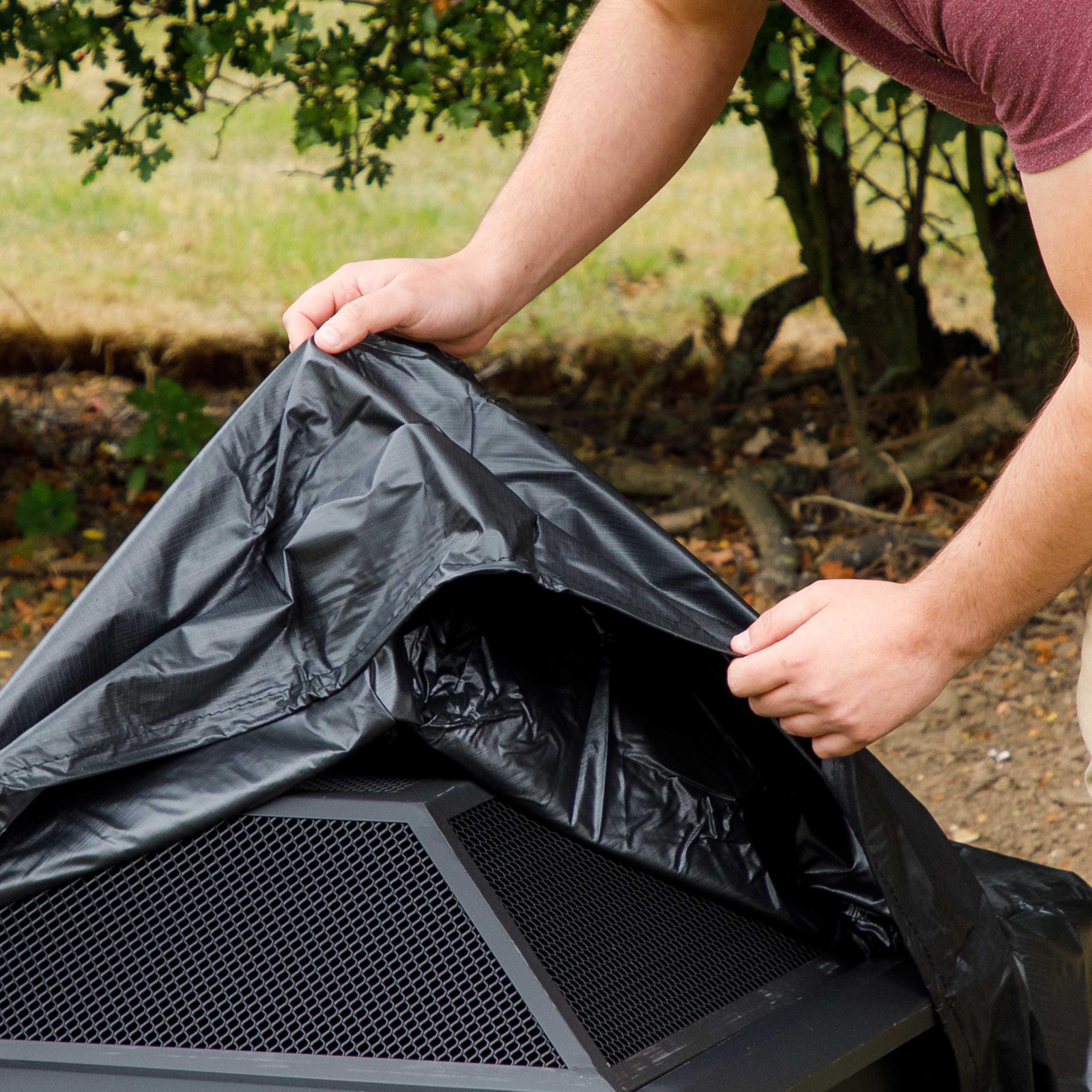 Dellonda DG119 Fire Pit Covers 2nd perspective