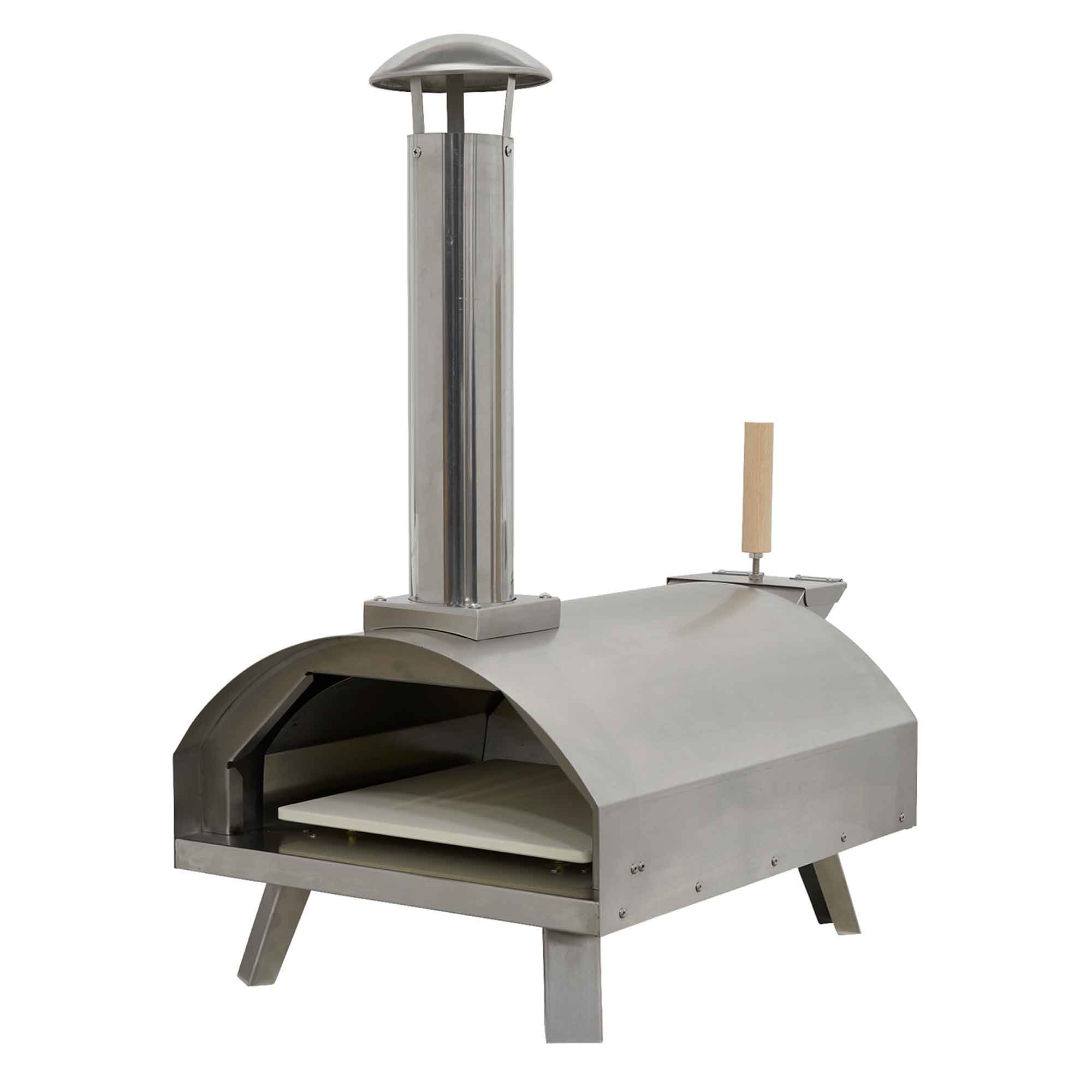 Dellonda DG11 Outdoor Pizza Ovens Outdoor - wood - fired - pizza - oven - smoker - garden - 17