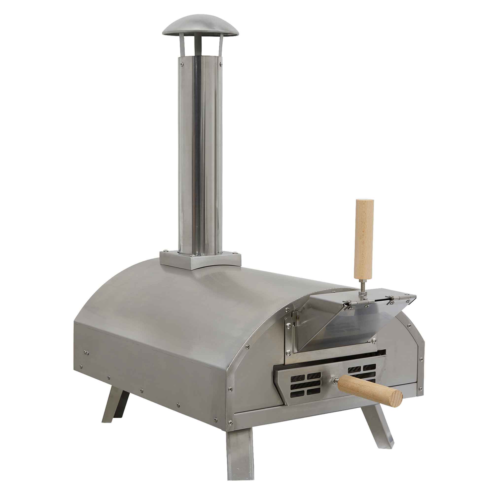 Dellonda DG11 Outdoor Pizza Ovens Outdoor - wood - fired - pizza - oven - smoker - garden - 20