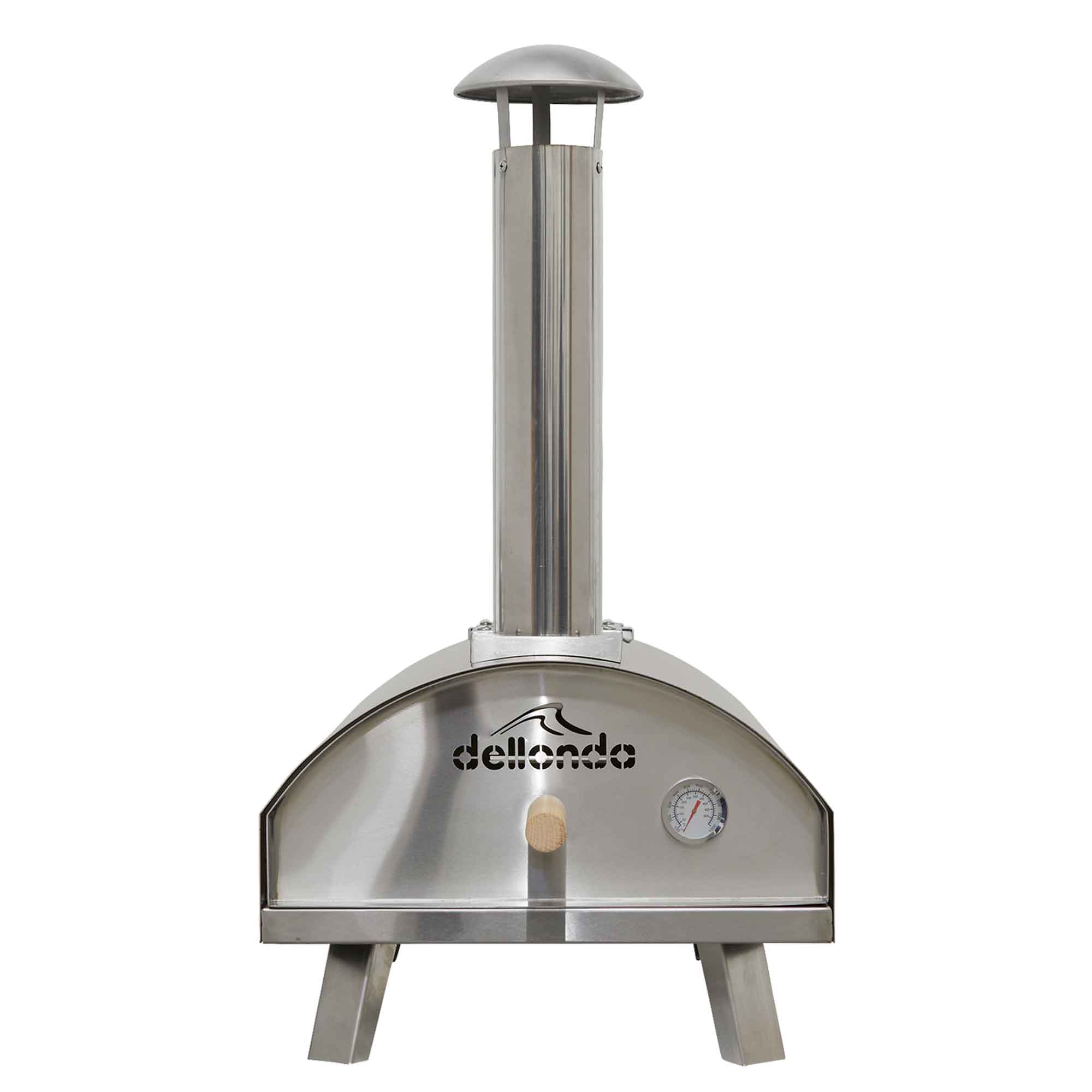 Dellonda DG11 Outdoor Pizza Ovens Outdoor - wood - fired - pizza - oven - smoker - garden - 22