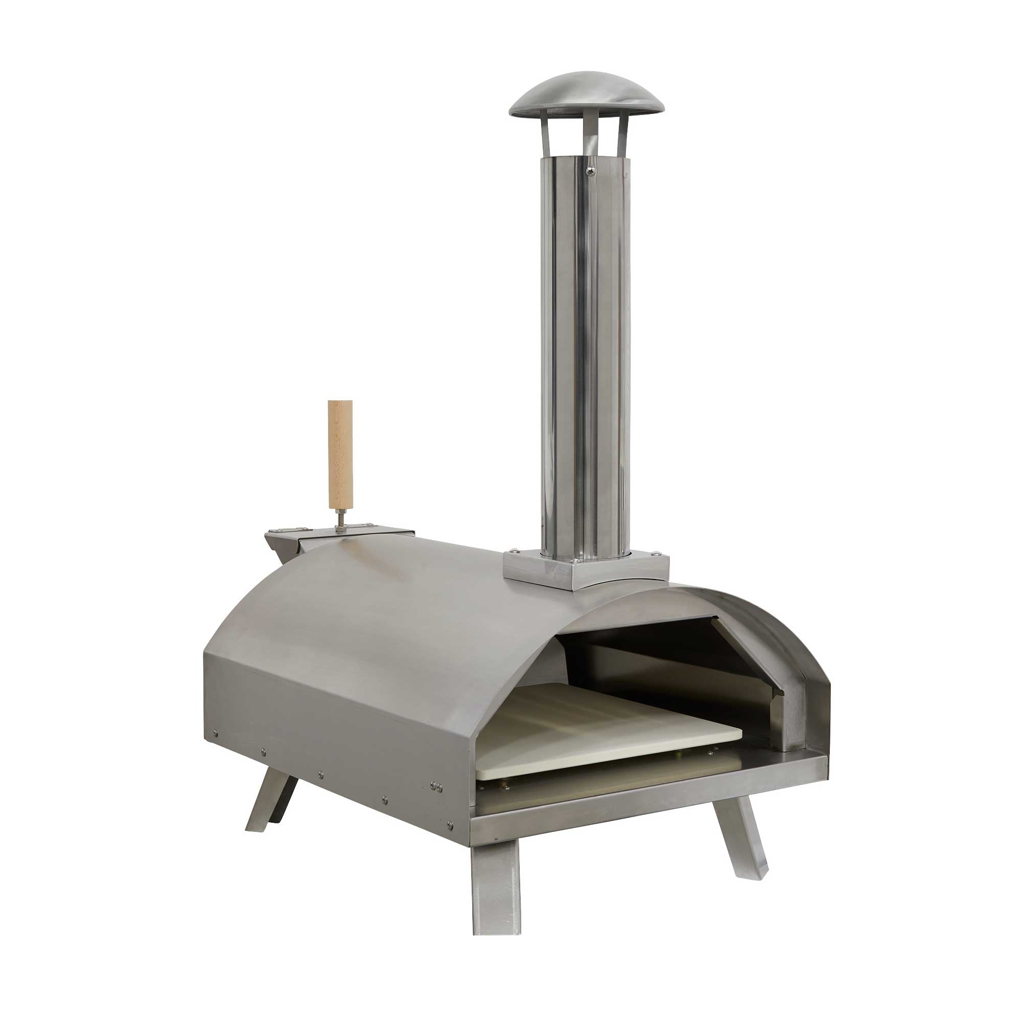 Dellonda DG11 Outdoor Pizza Ovens Outdoor - wood - fired - pizza - oven - smoker - garden - 32