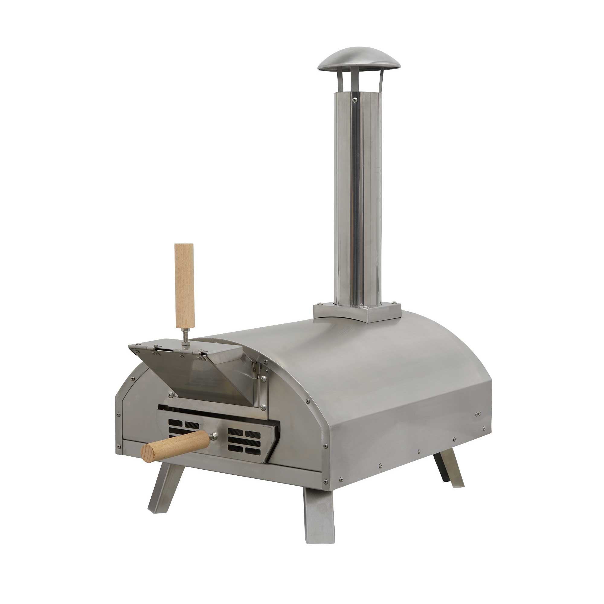 Dellonda DG11 Outdoor Pizza Ovens Outdoor - wood - fired - pizza - oven - smoker - garden - 37