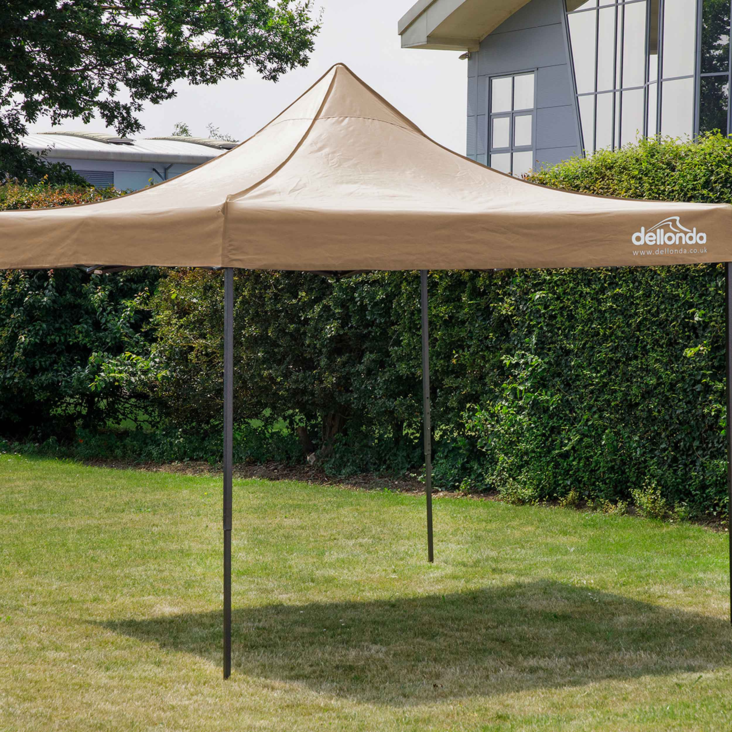 Dellonda DG130 Gazebos Action shot - fully - erect in garden