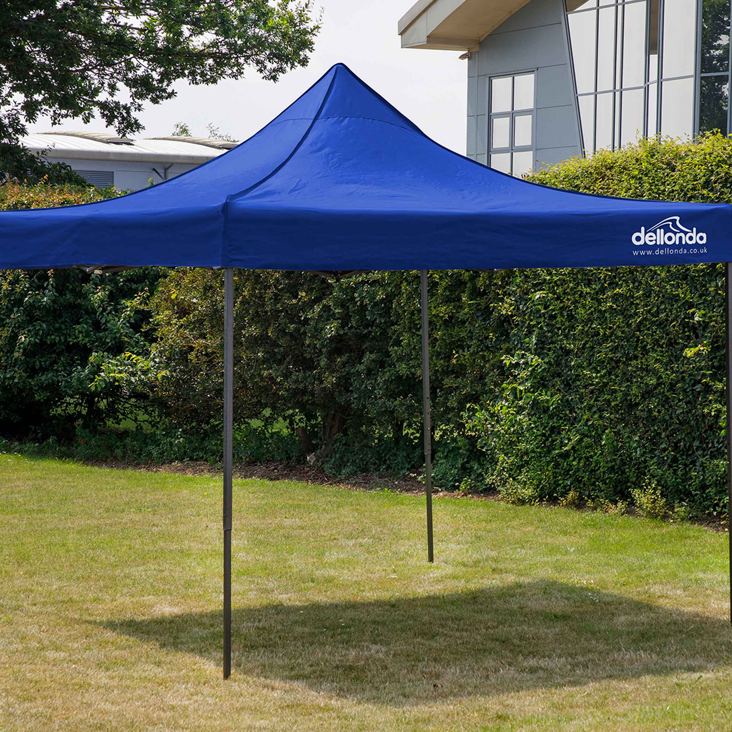 Dellonda DG131 Gazebos Action shot - fully - erect in garden