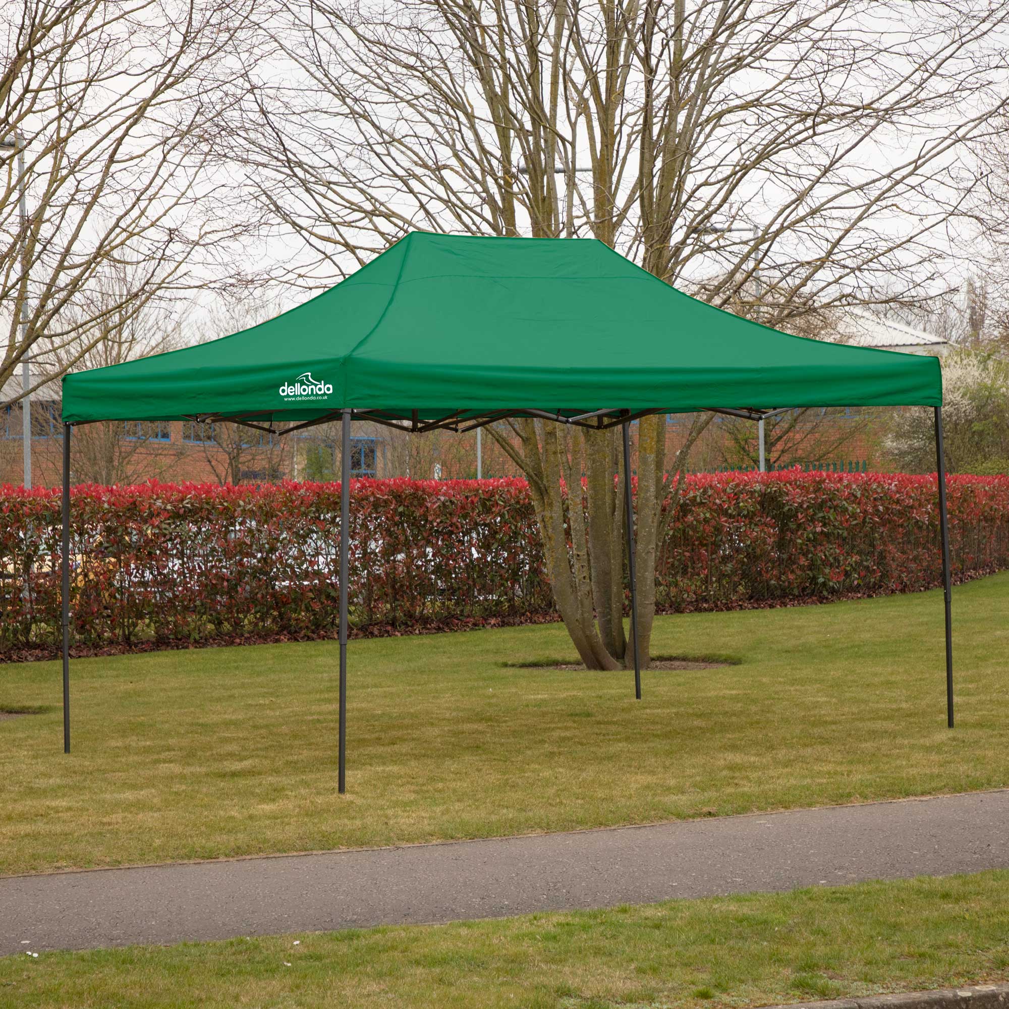 Dellonda DG136 Gazebos Action shot - on grass