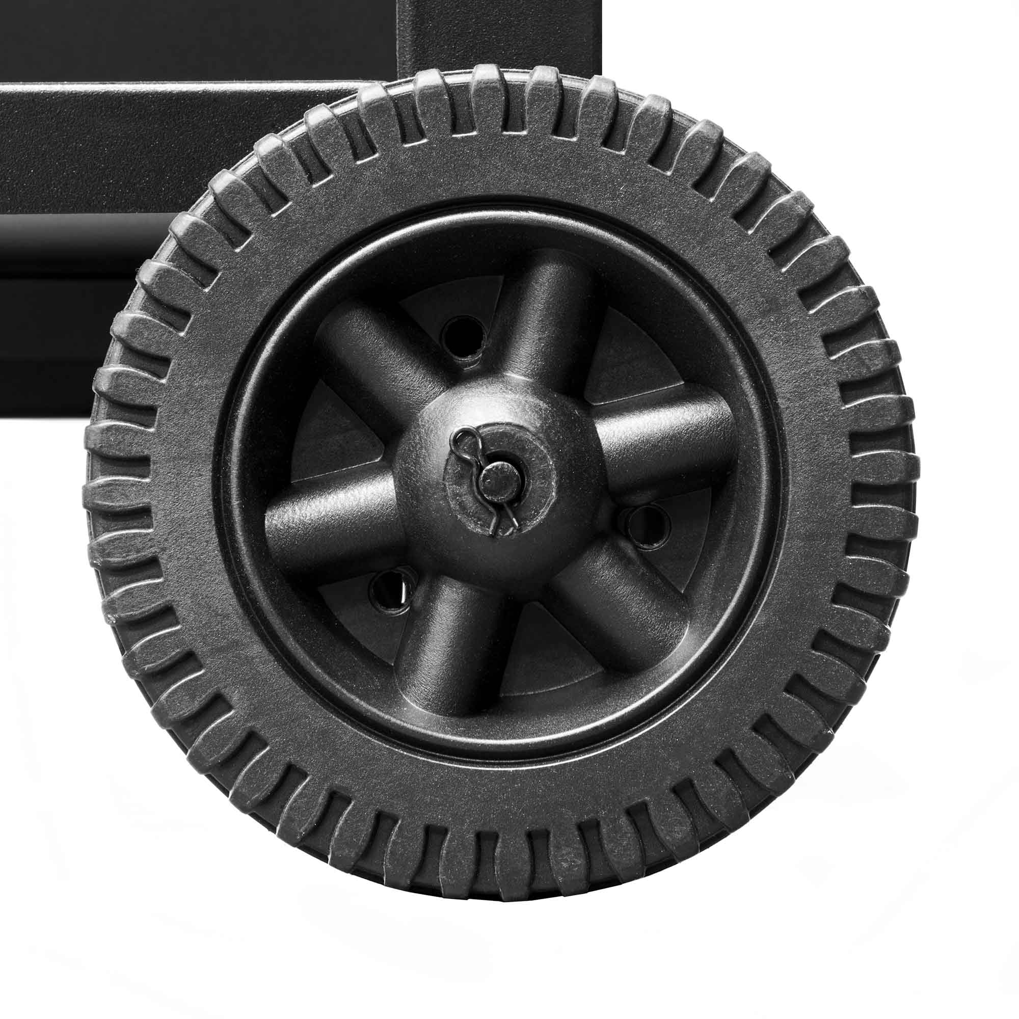 Dellonda DG14 Barbecues Action shot - wheel