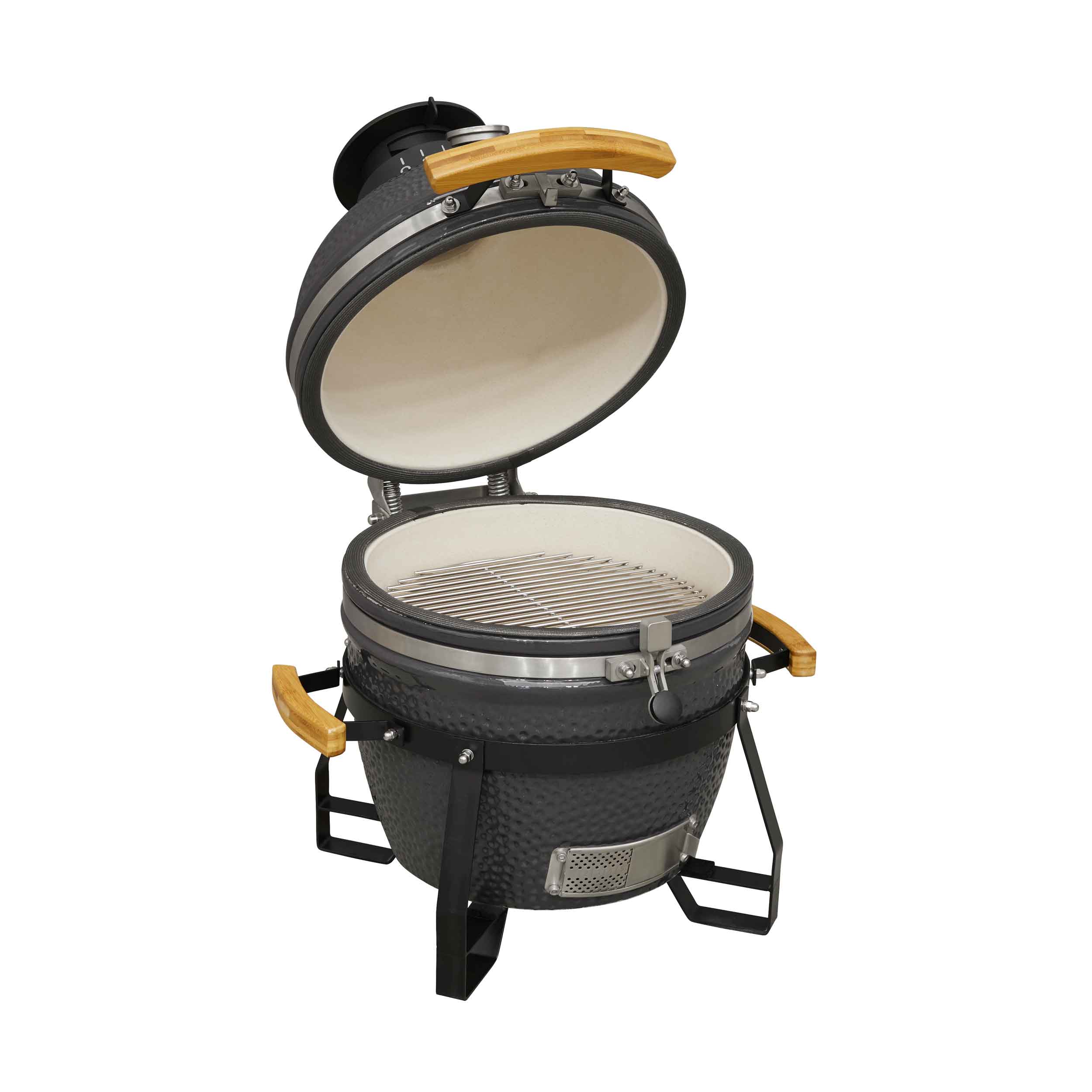 Dellonda DG158 Kamado Grills Open