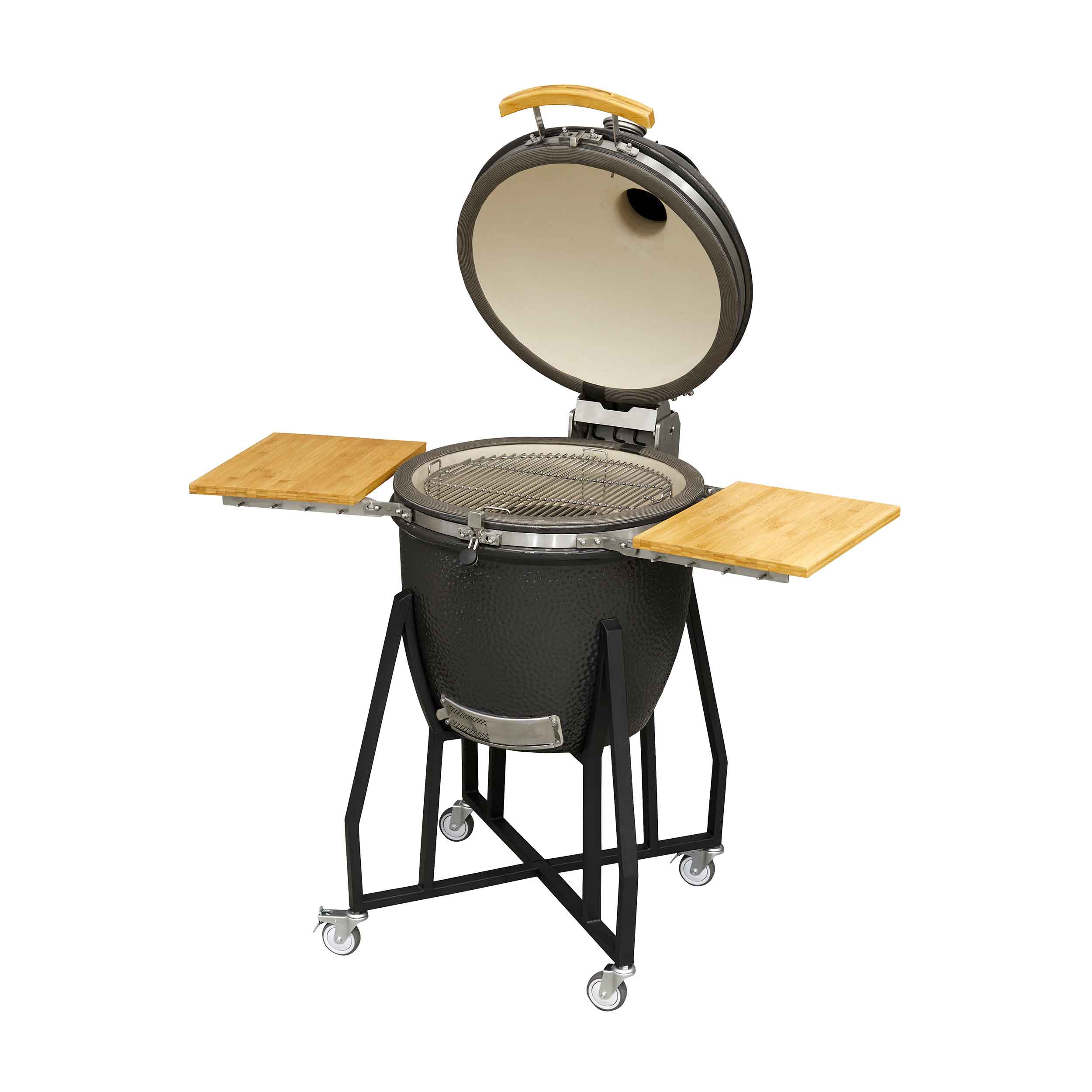 Dellonda DG159 Kamado Grills Open - 2nd perspective