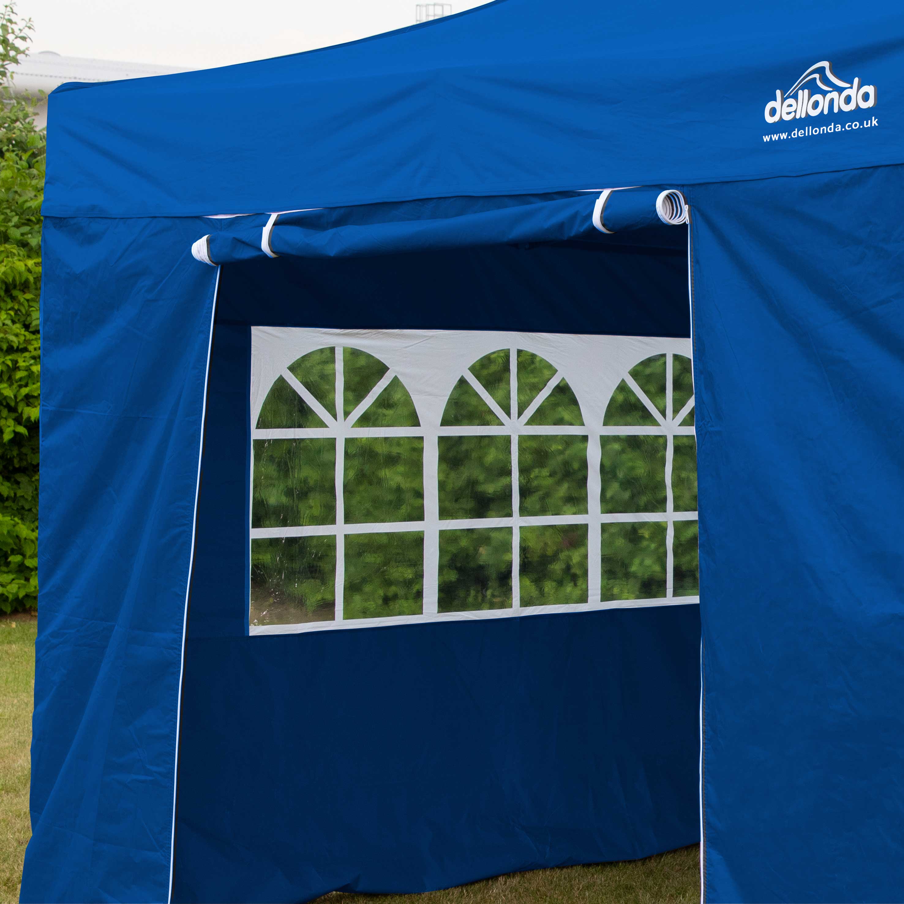 Dellonda DG161 Gazebos Action shot - window - close