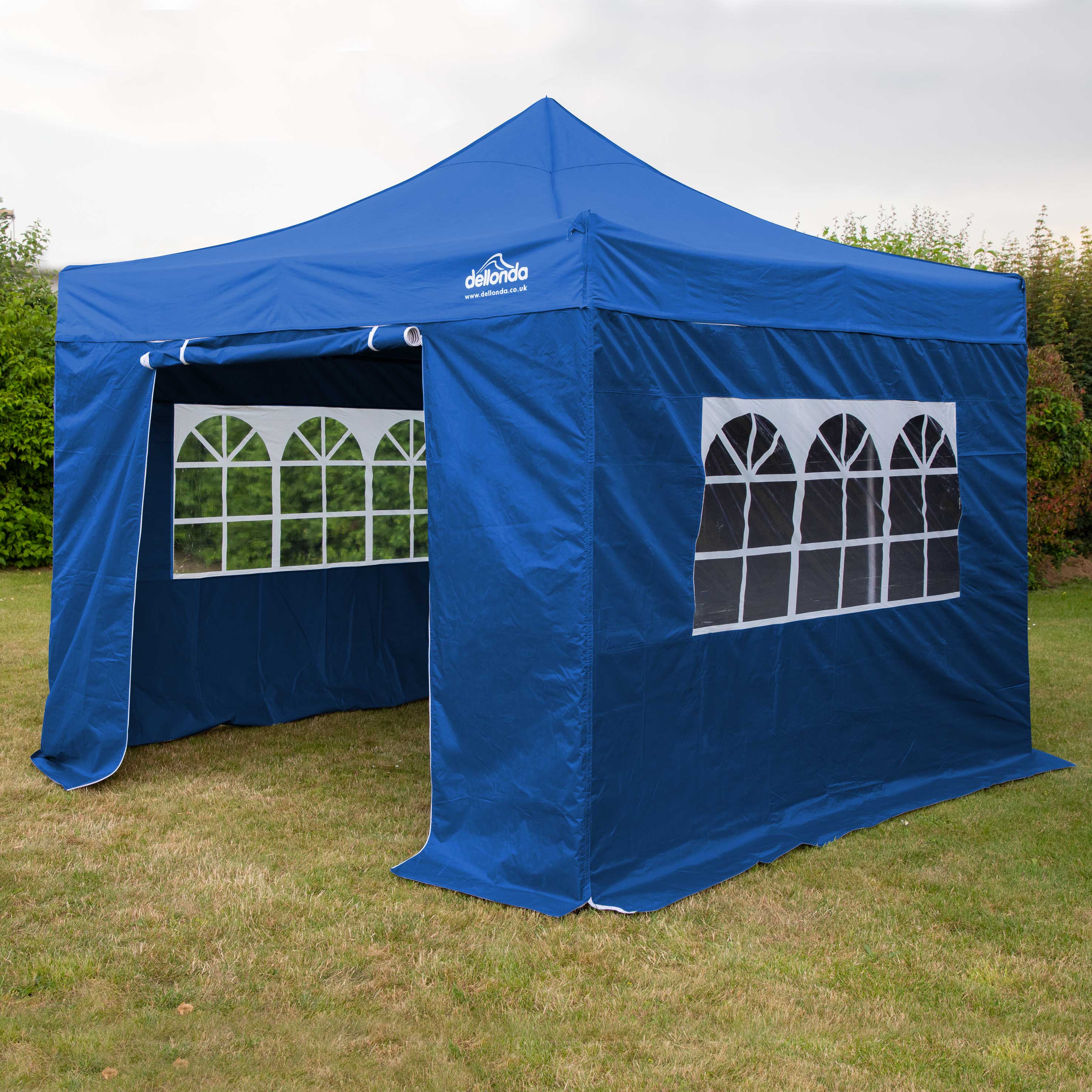 Dellonda DG165 Gazebos Action shot - in garden - 2nd perspective