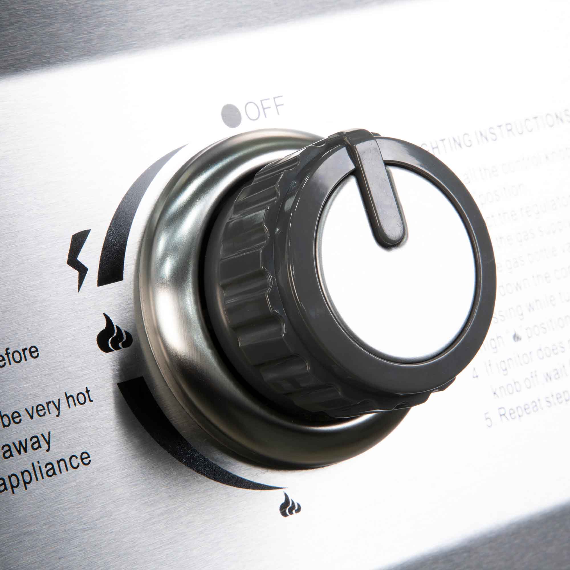 Dellonda DG16 Barbecues Action shot - dial