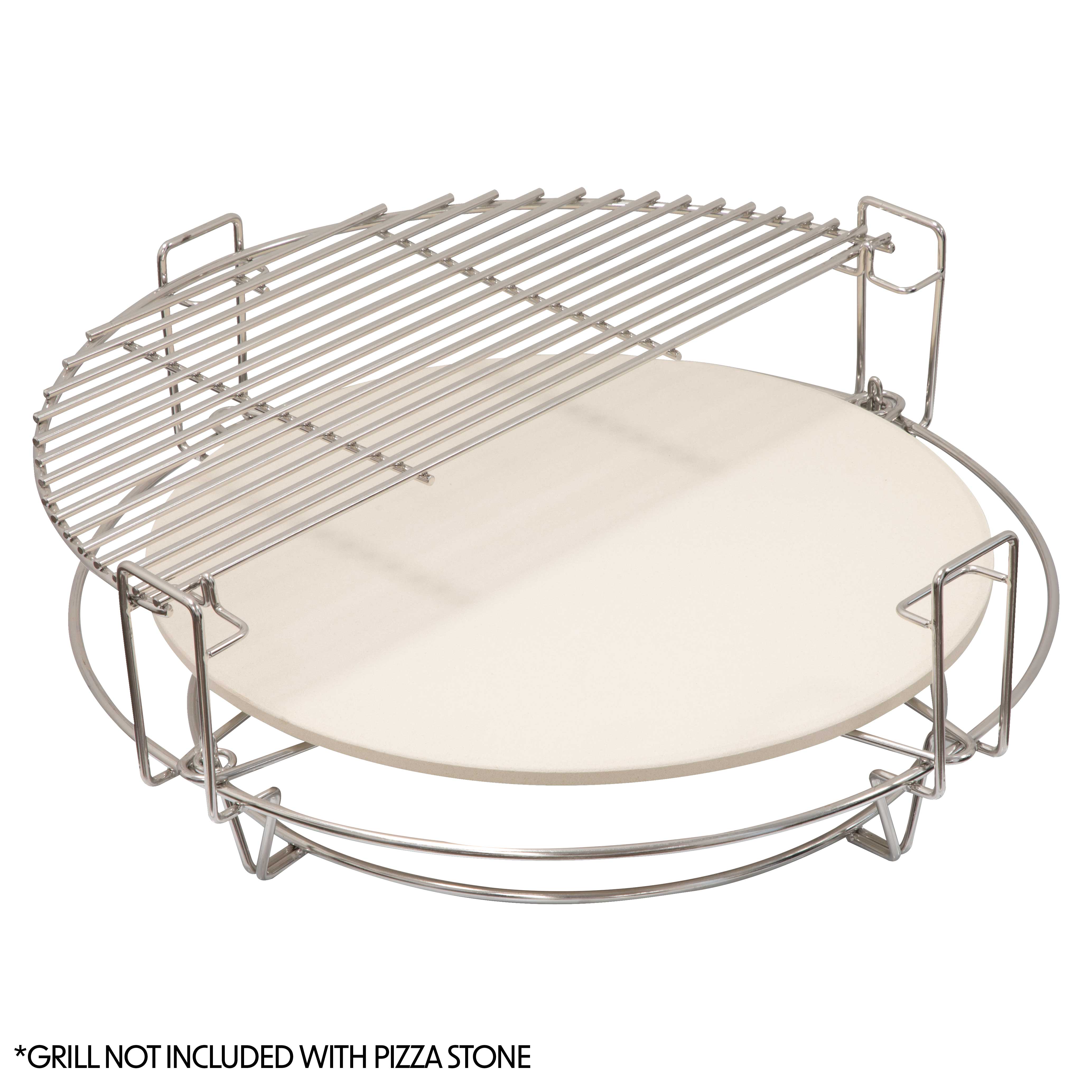 Dellonda DG184 Kamado Accessories Action shot - grill - variation - 2nd perspective