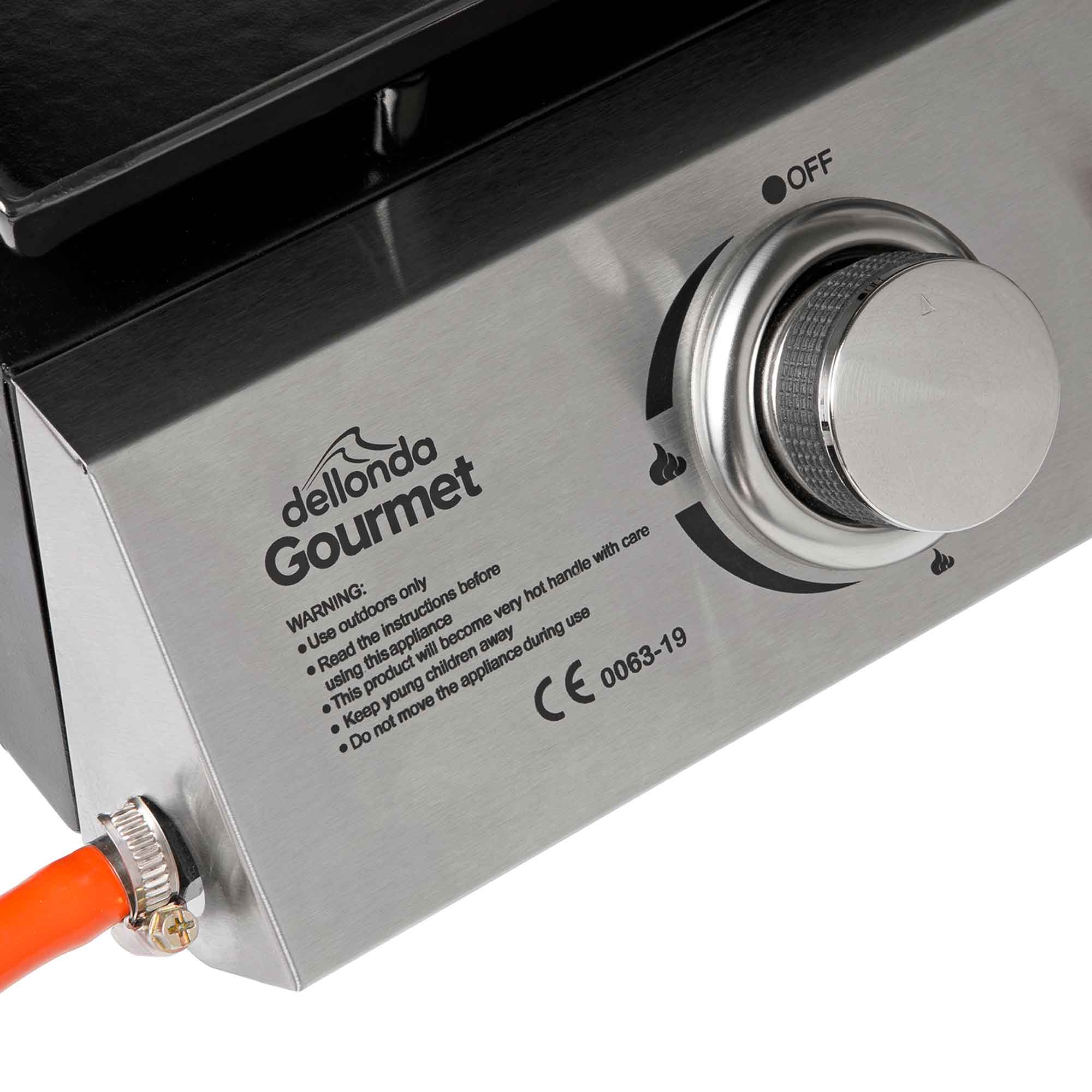 Dellonda DG21 Plancha Grills Gas - plancha - camping - outdoor - garden - bbq - 11