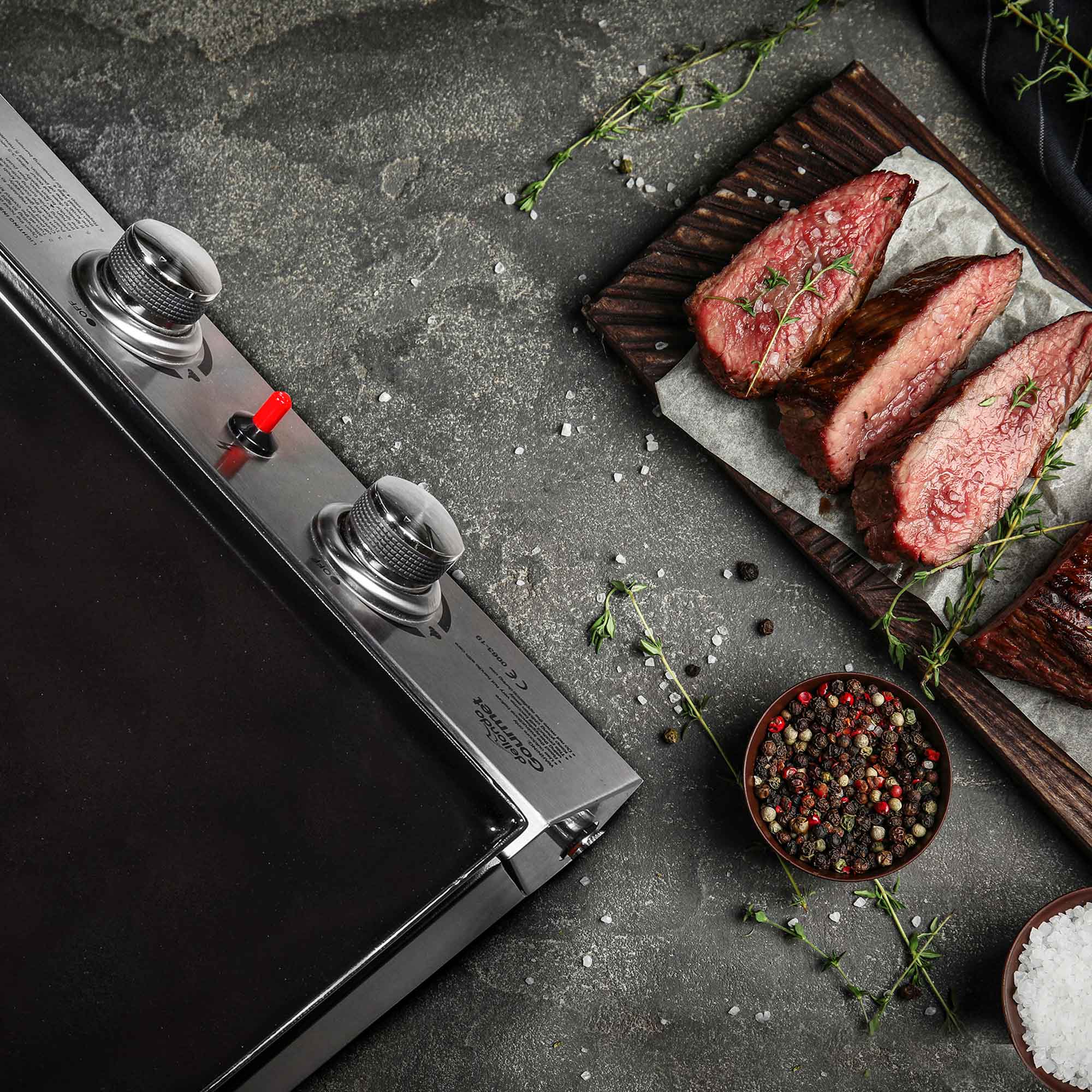 Dellonda DG21 Plancha Grills Gas - plancha - camping - outdoor - garden - bbq - 12