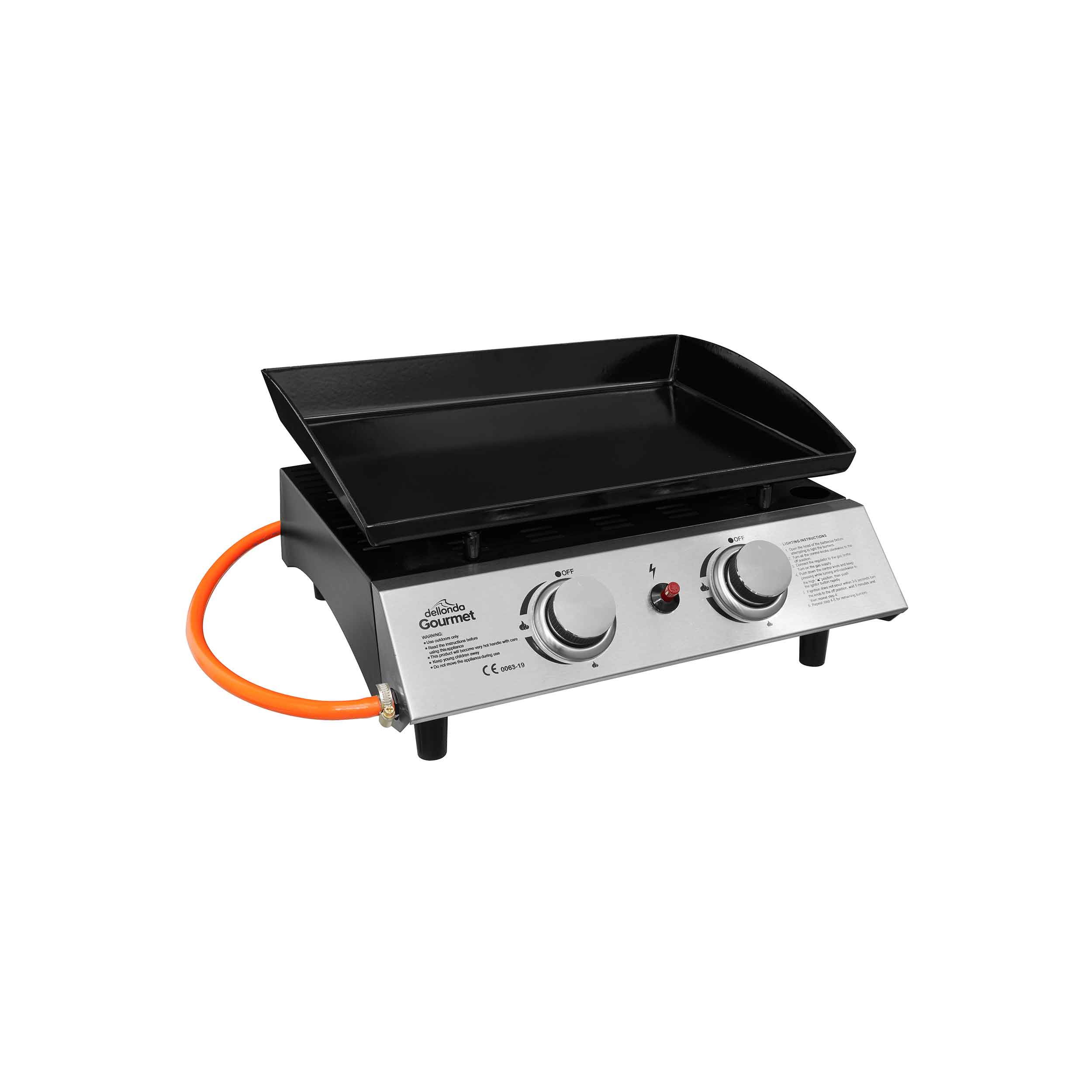 Dellonda DG21 Plancha Grills Gas - plancha - camping - outdoor - garden - bbq - 16