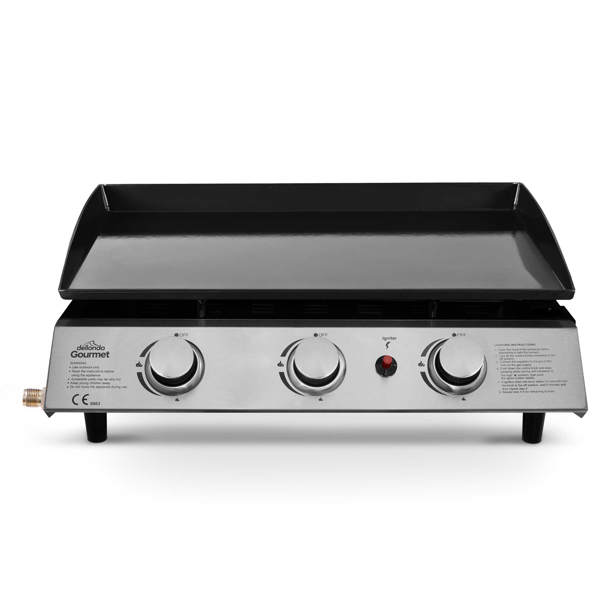 Dellonda DG22 Plancha Grills Action shot - main - thumbnail