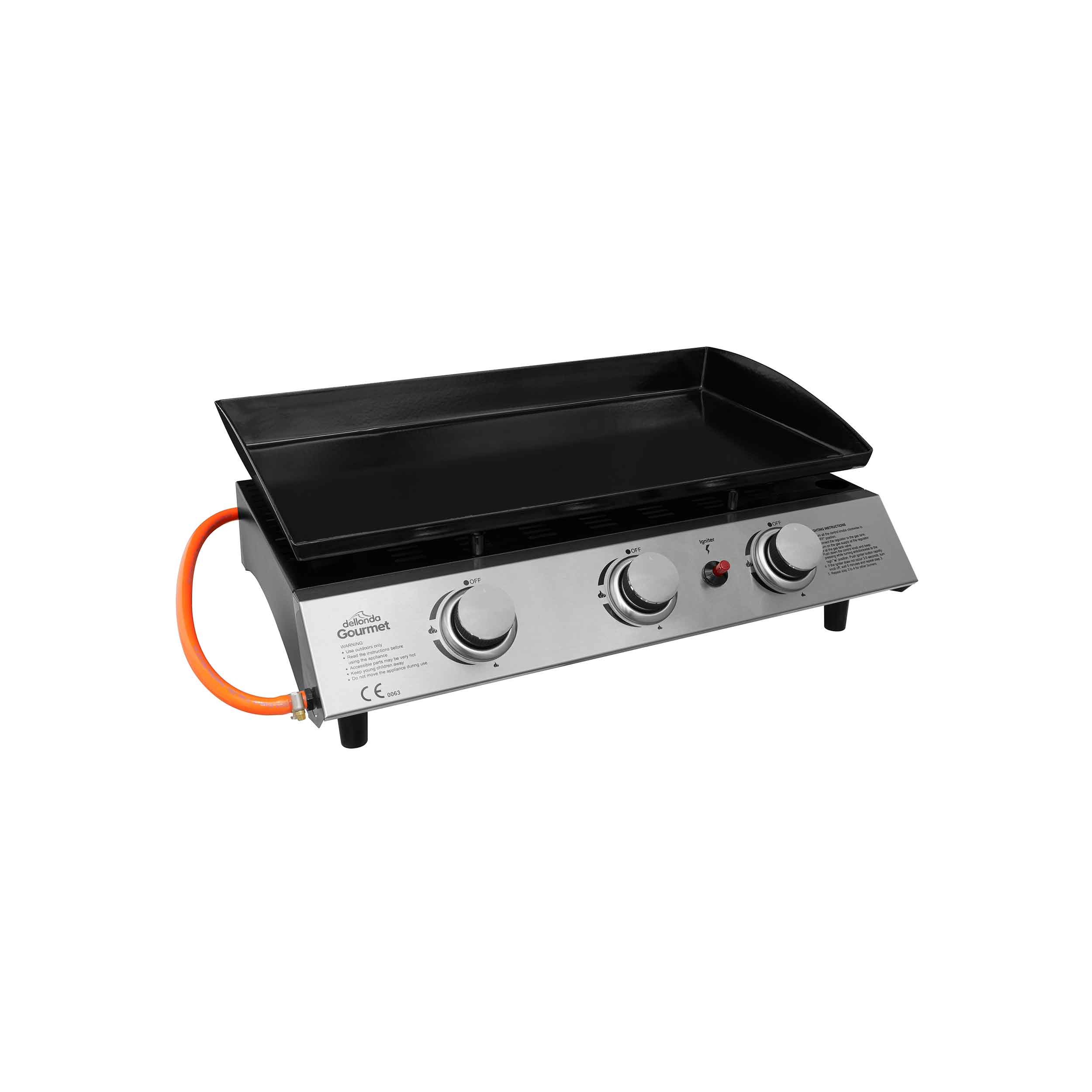 Dellonda DG22 Plancha Grills Gas - plancha - camping - outdoor - garden - bbq - 15