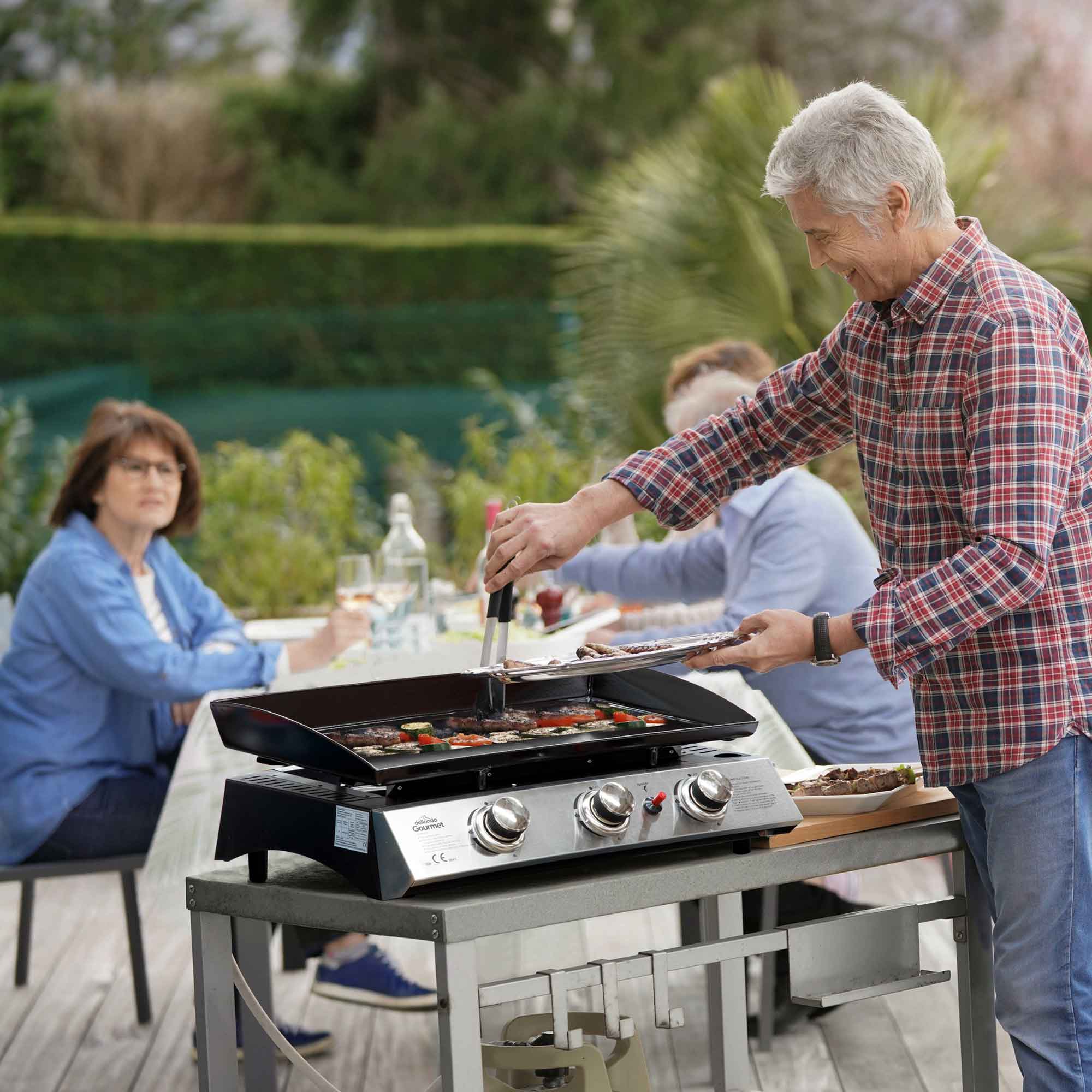 Dellonda DG22 Plancha Grills Gas - plancha - camping - outdoor - garden - bbq - 20
