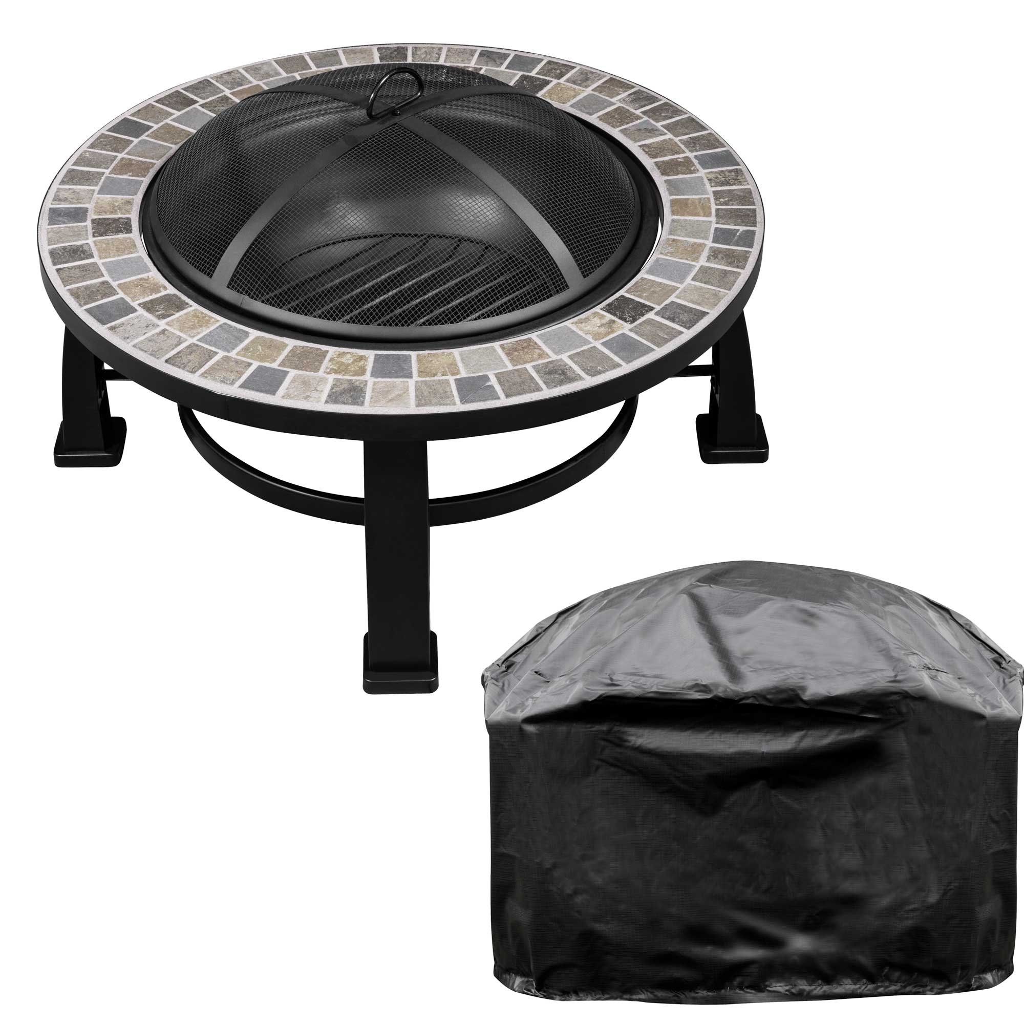 Dellonda DG240 Fire Pits Action shot - main - pic