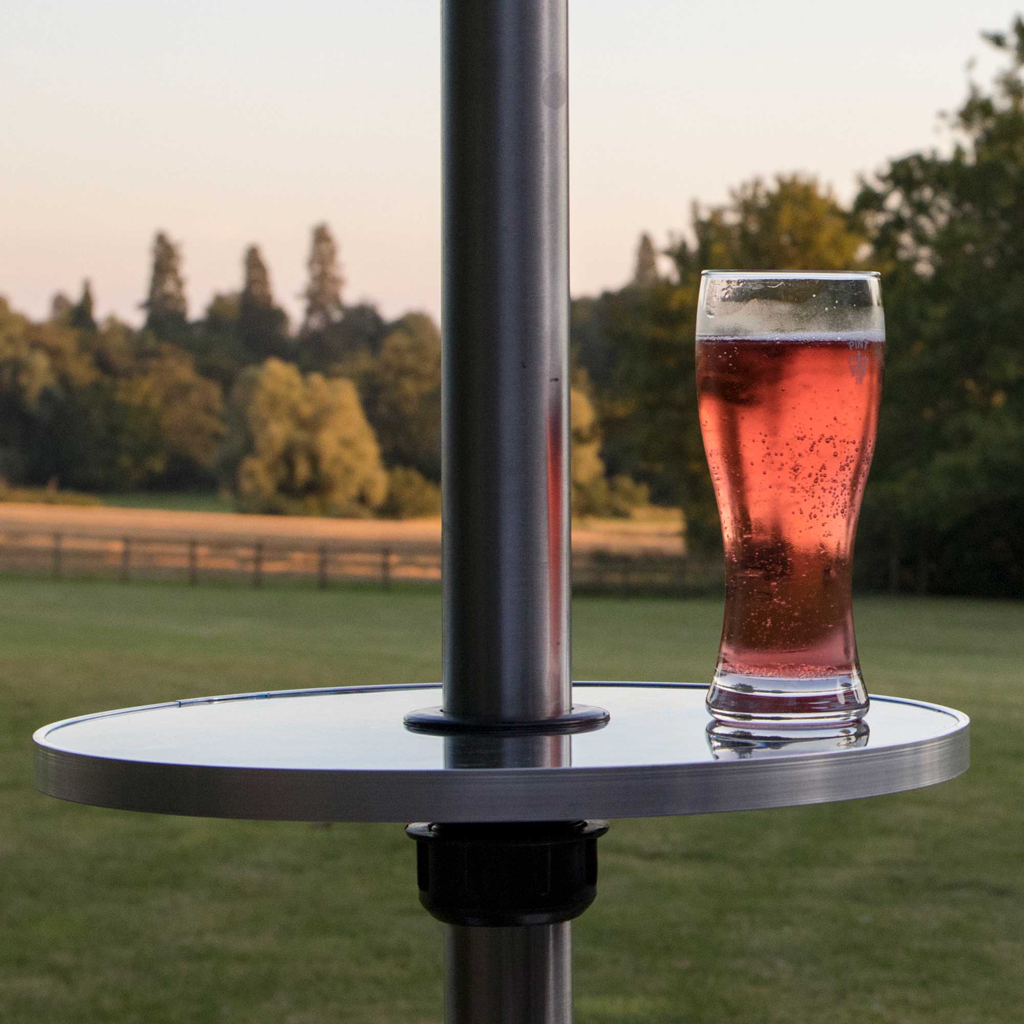Dellonda DG3 Patio Heaters Action shot - in use - 2nd perspective