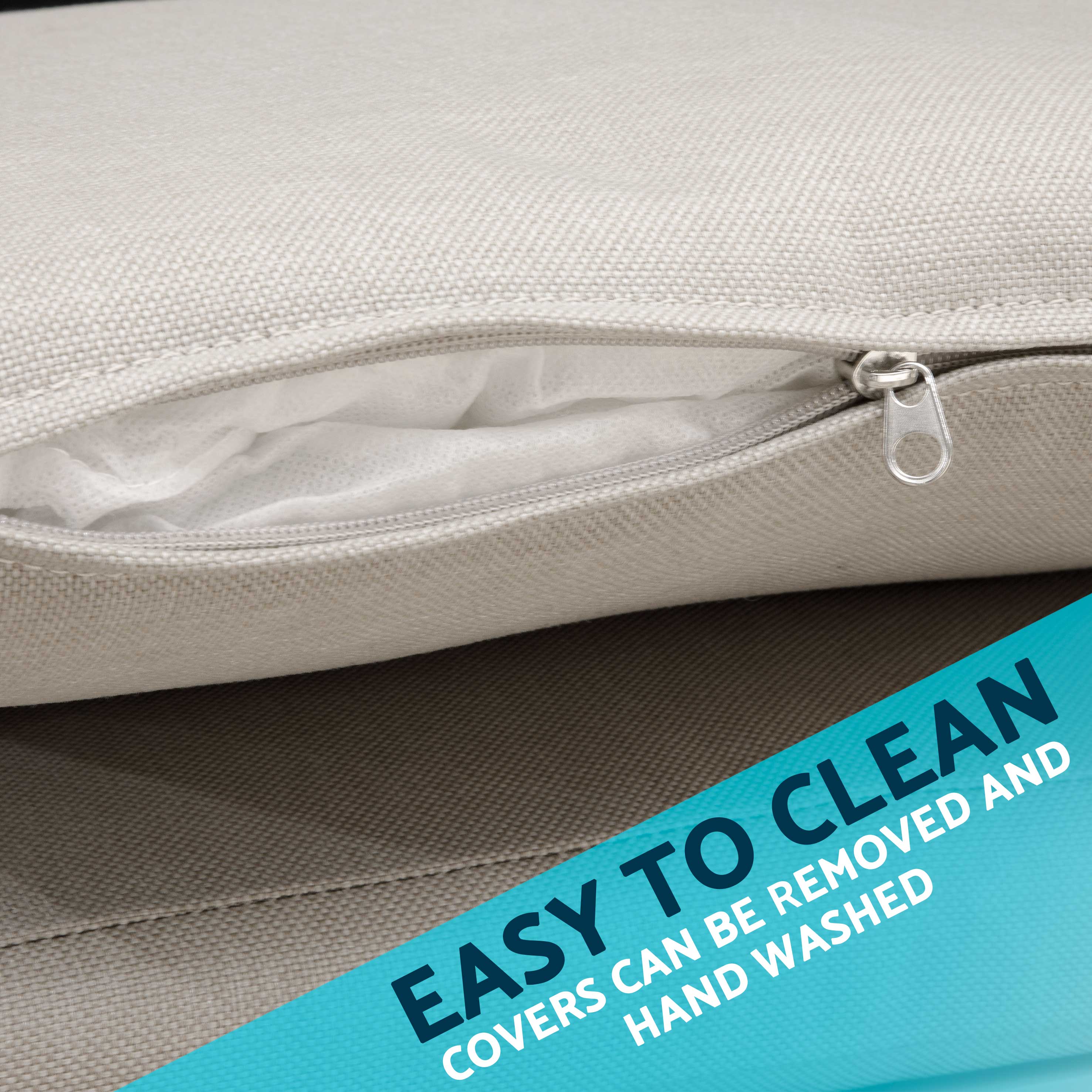 Dellonda DG49 Dining Chairs Action shot - easy to clean