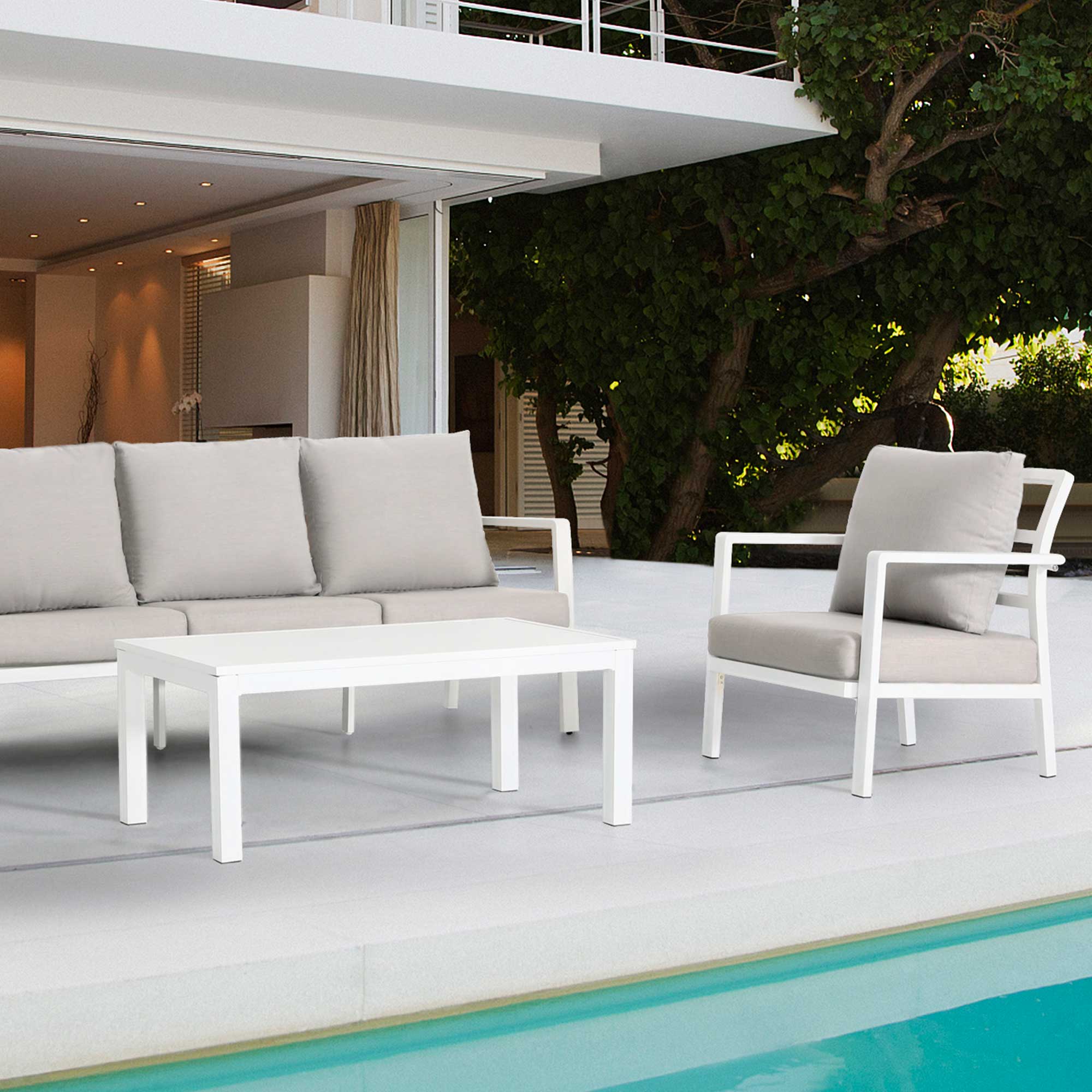 Dellonda DG52 Outdoor Furniture Action shot - lifestyle - shot - 2nd perspective