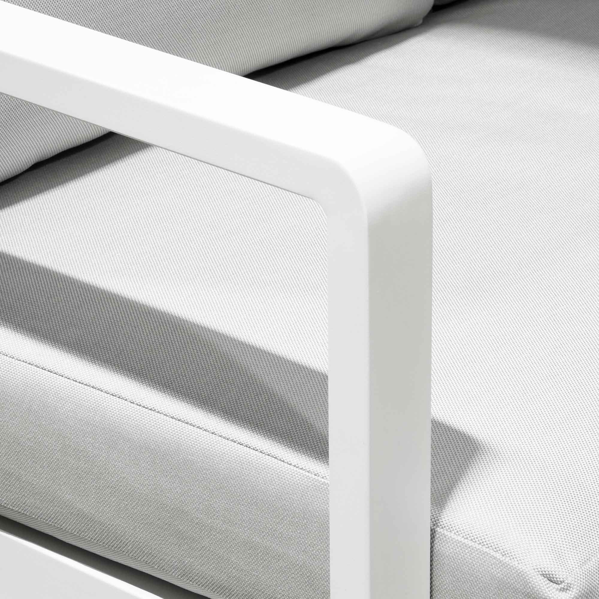 Dellonda DG53 Outdoor Furniture Action shot - arm - cushion - close