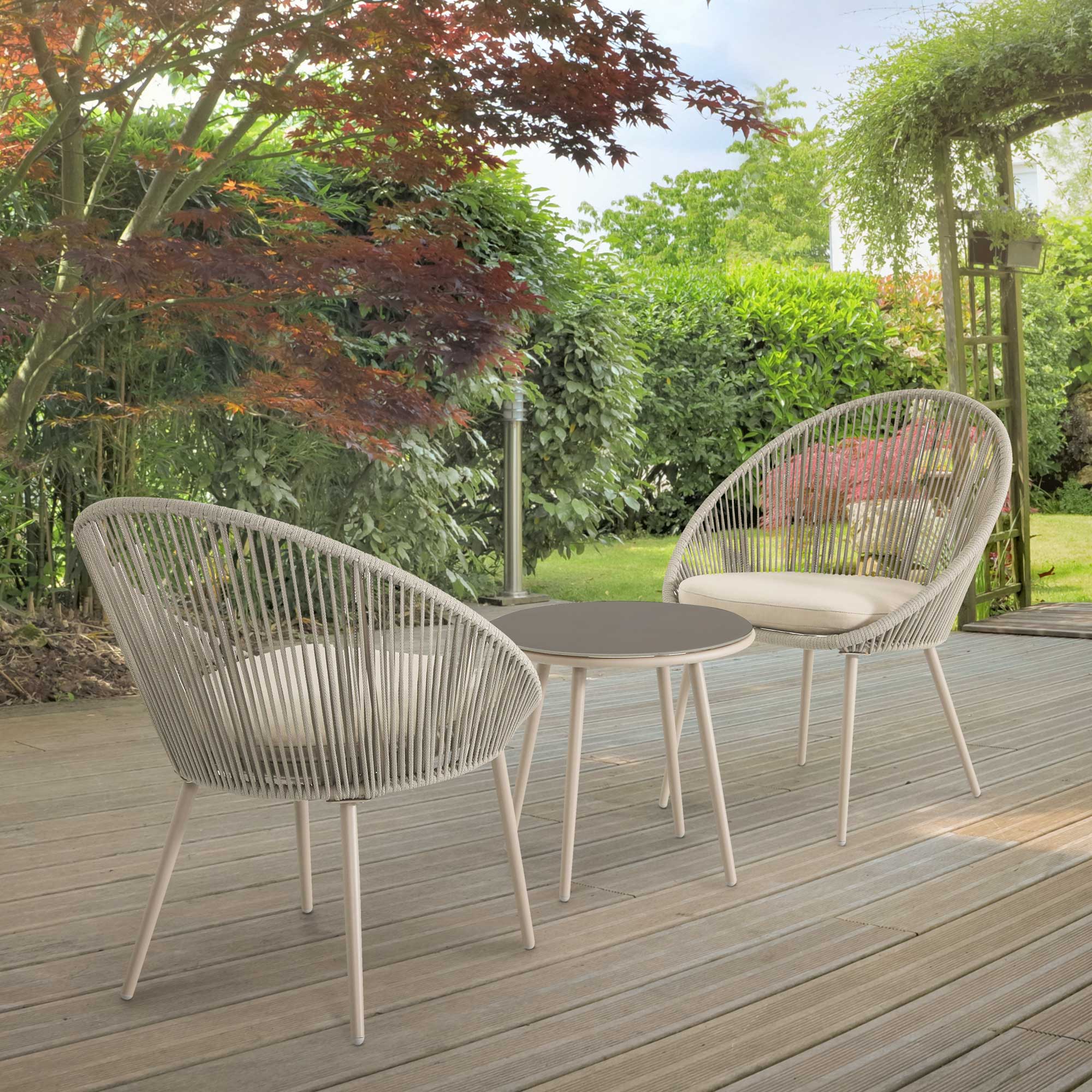 Dellonda DG55 Coffee Table Sets Action shot - lifestyle