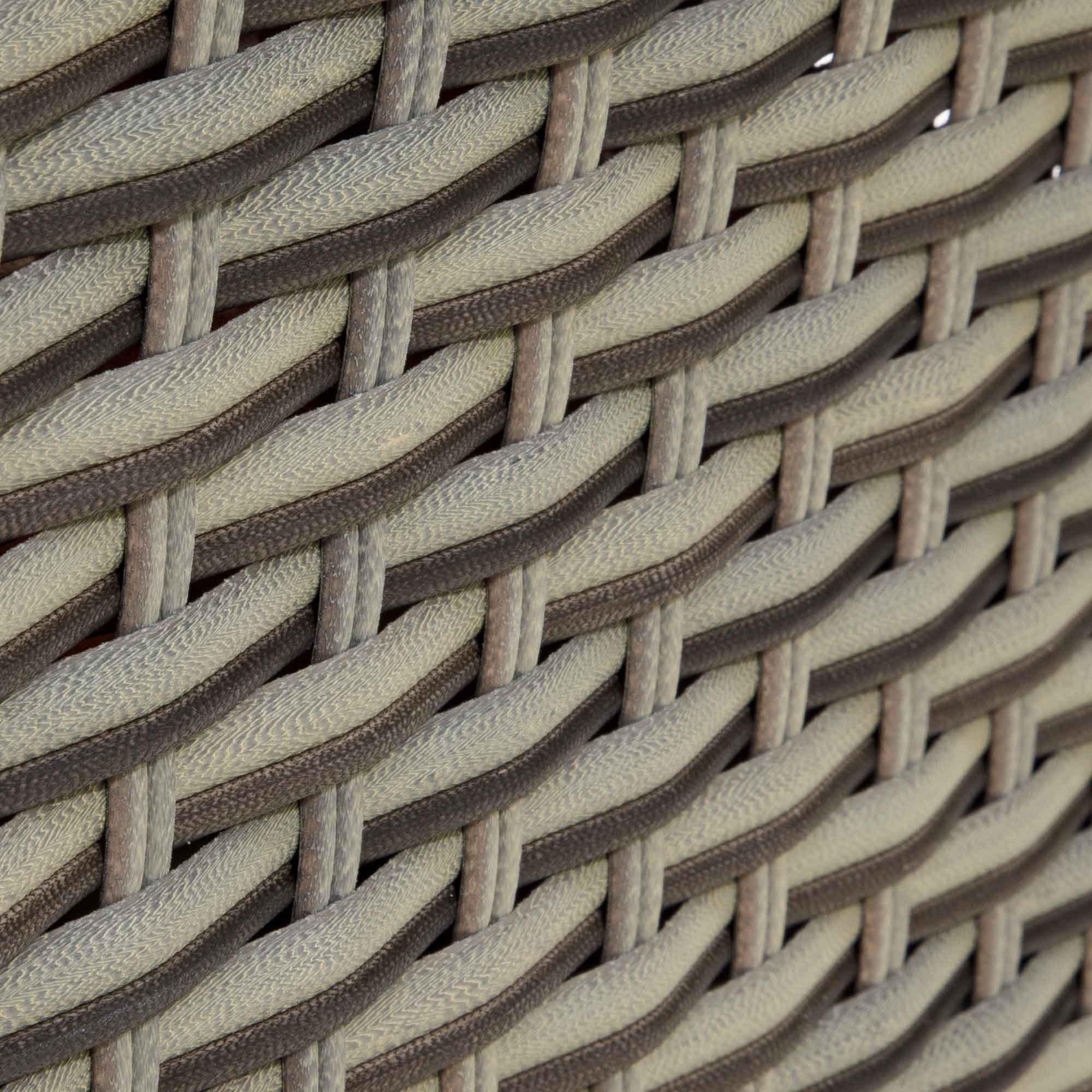 Dellonda DG69 Loungers Action shot - rattan - material