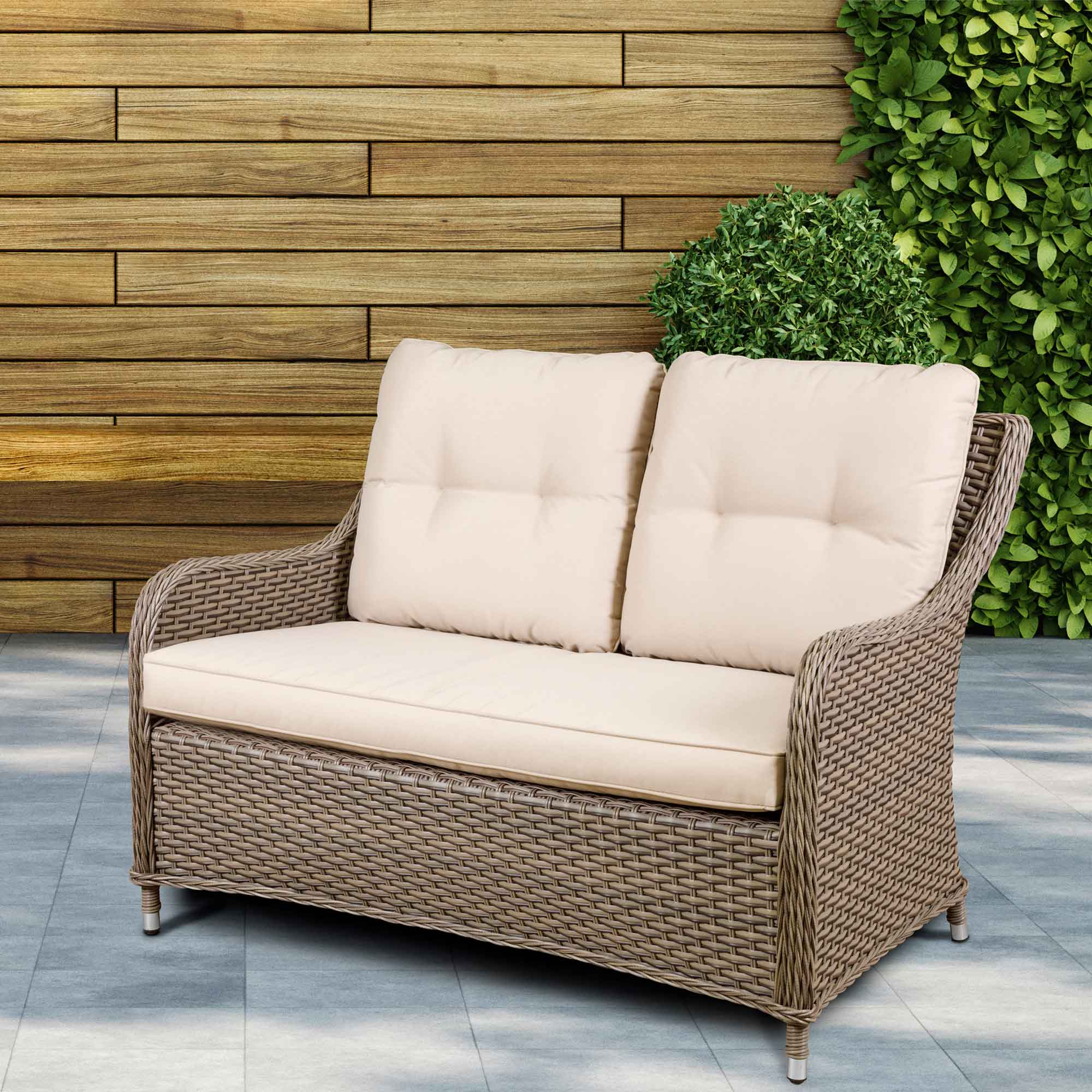 Dellonda DG70 Outdoor Furniture Action shot - on patio