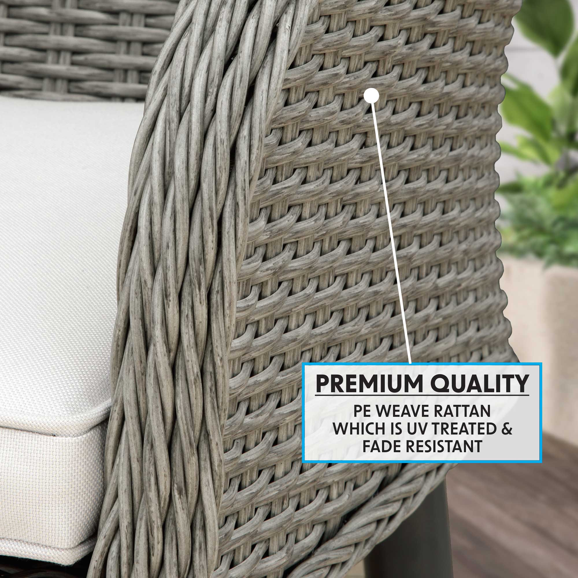 Dellonda DG76 Dining Chairs Action shot - premiun - rattan