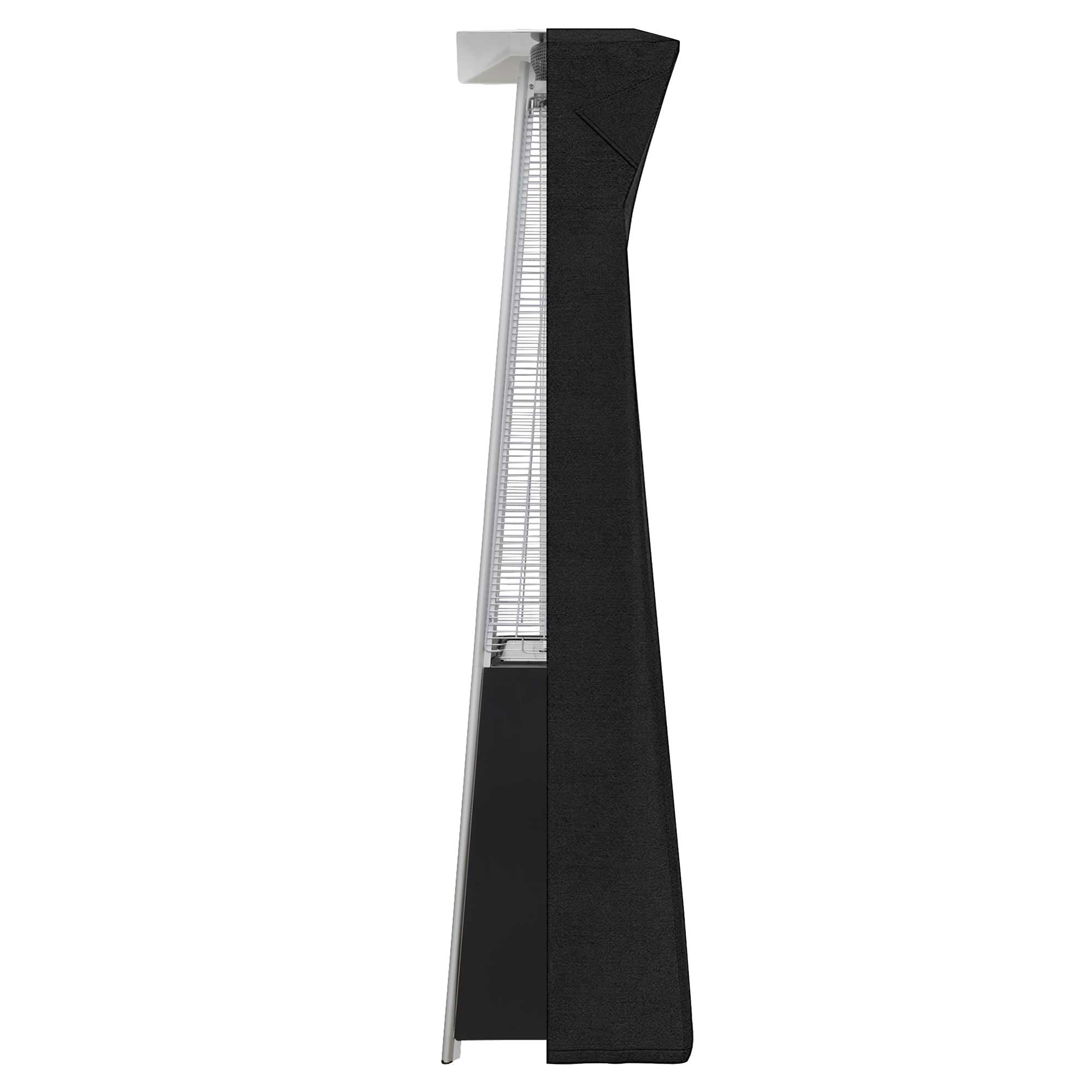 Dellonda DG7 Patio Heaters Action shot - half and half
