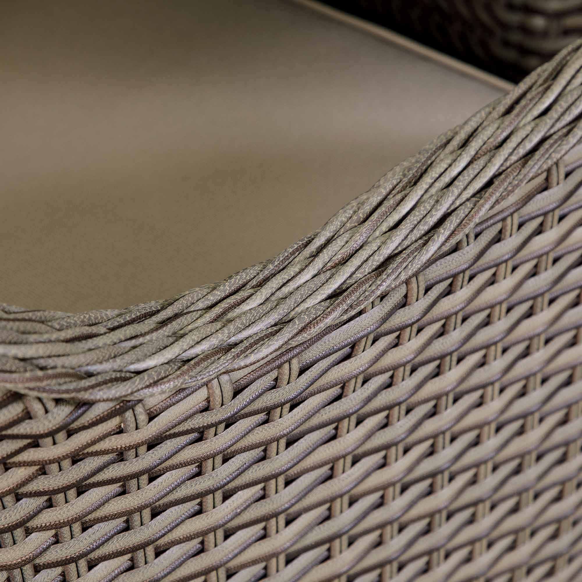 Dellonda DG84 Dining Sets Action shot - ratan - close