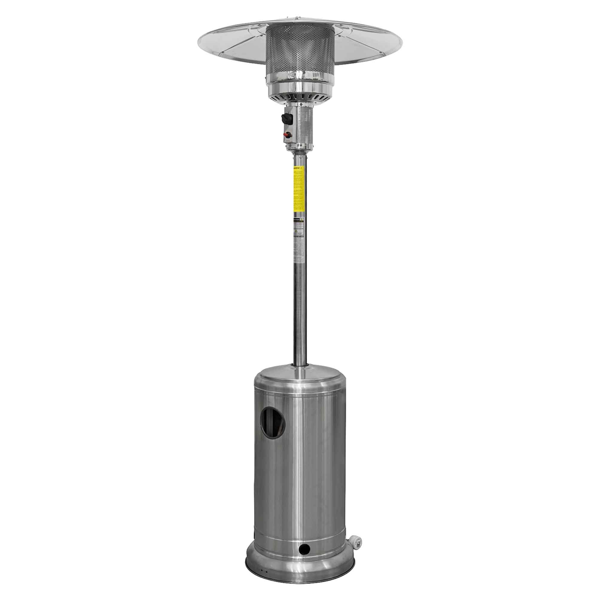 DG2 Propane Gas Tower Patio Heater 13kW Stainless Steel