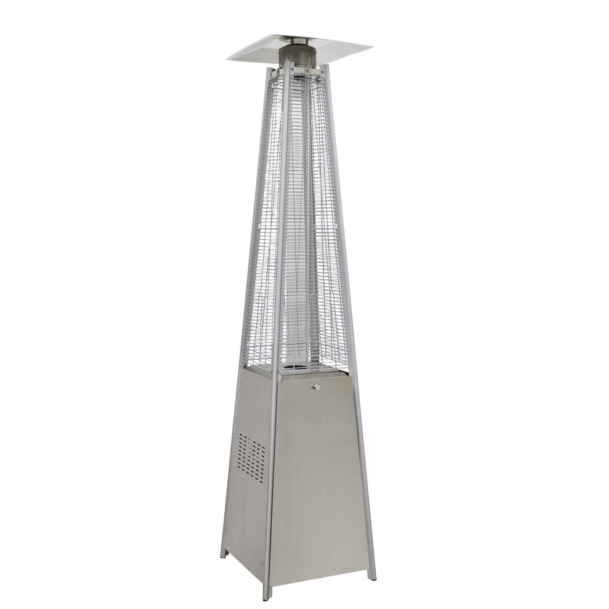 Pyramid Gas Patio Heater 13kW, Stainless Steel DG99 - Main Image