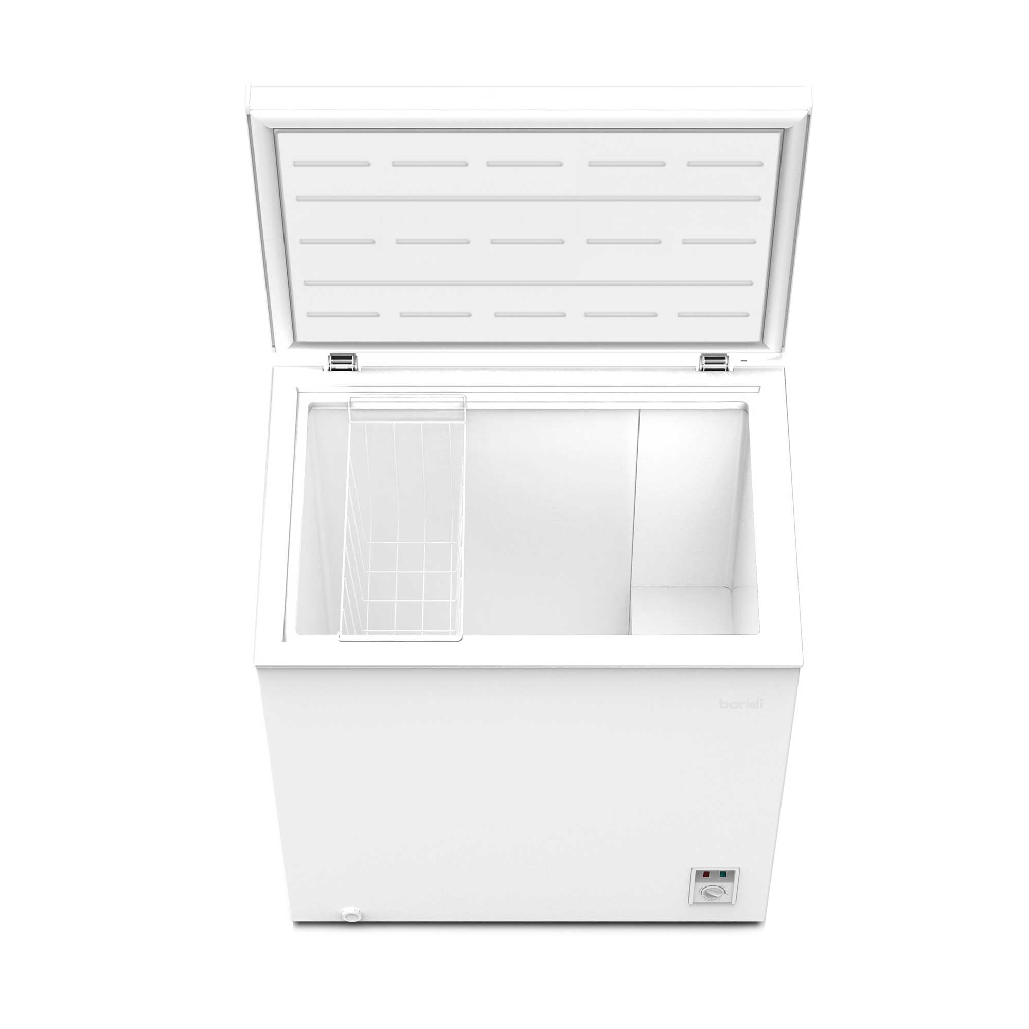 Baridi DH120 Chest Freezer Action shot - open