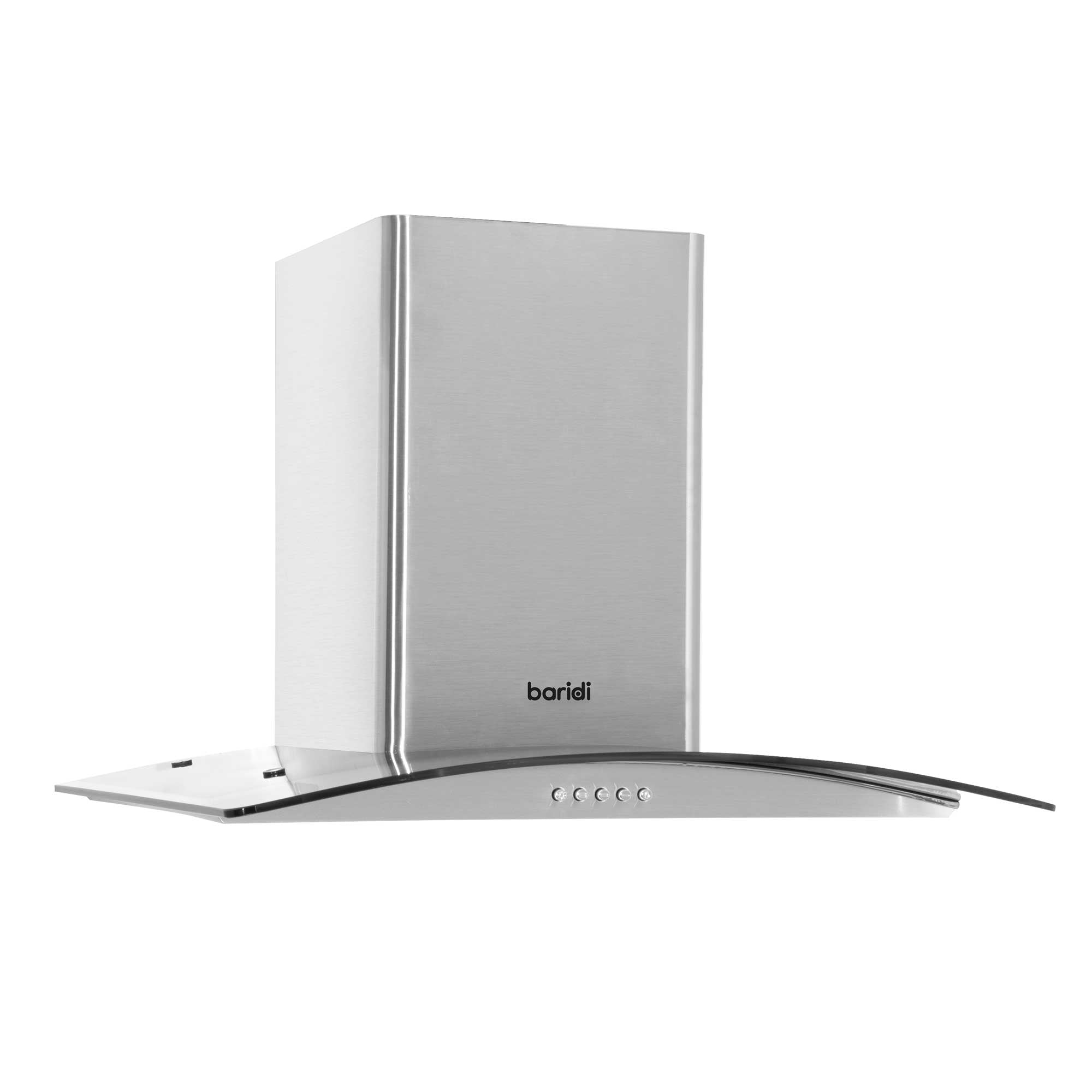 Baridi DH128 Extractor Hoods Middle - angle