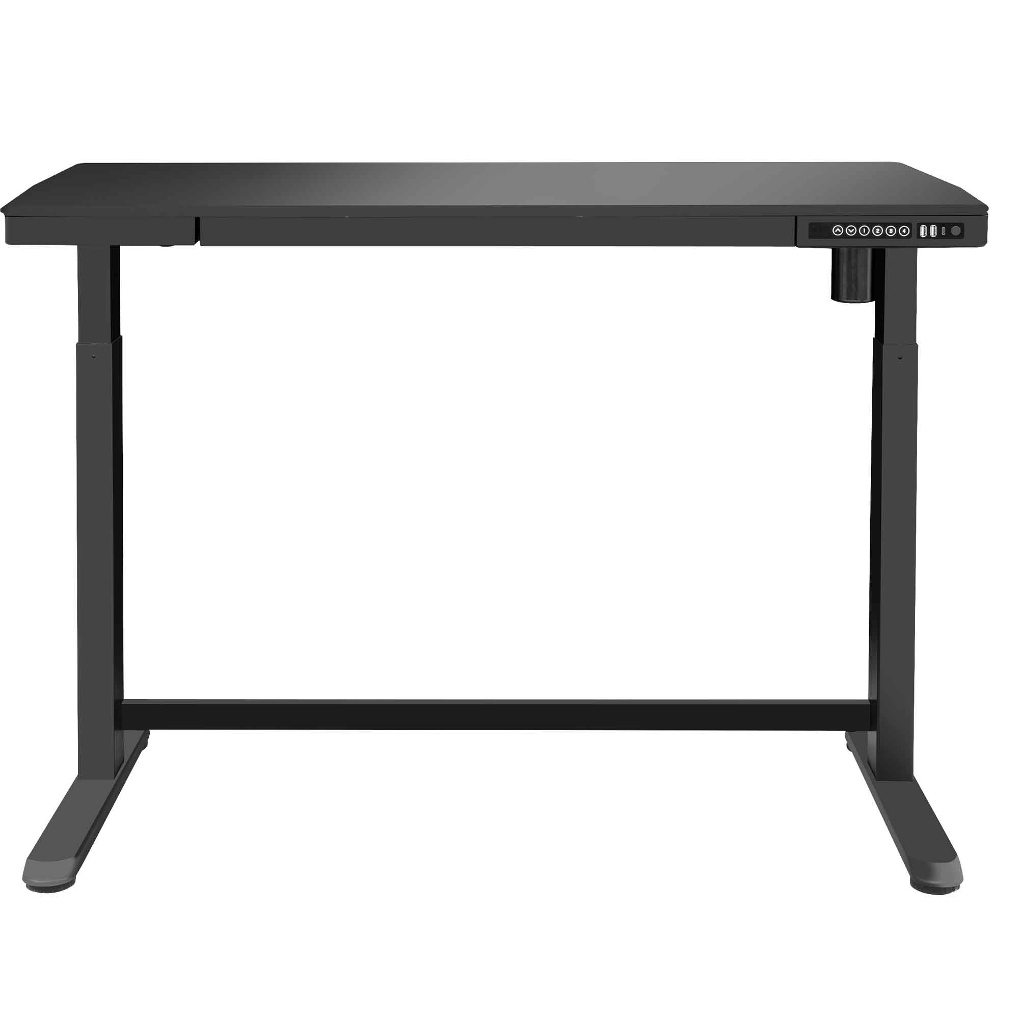 Dellonda DH53 Adjustable Desk Straight on