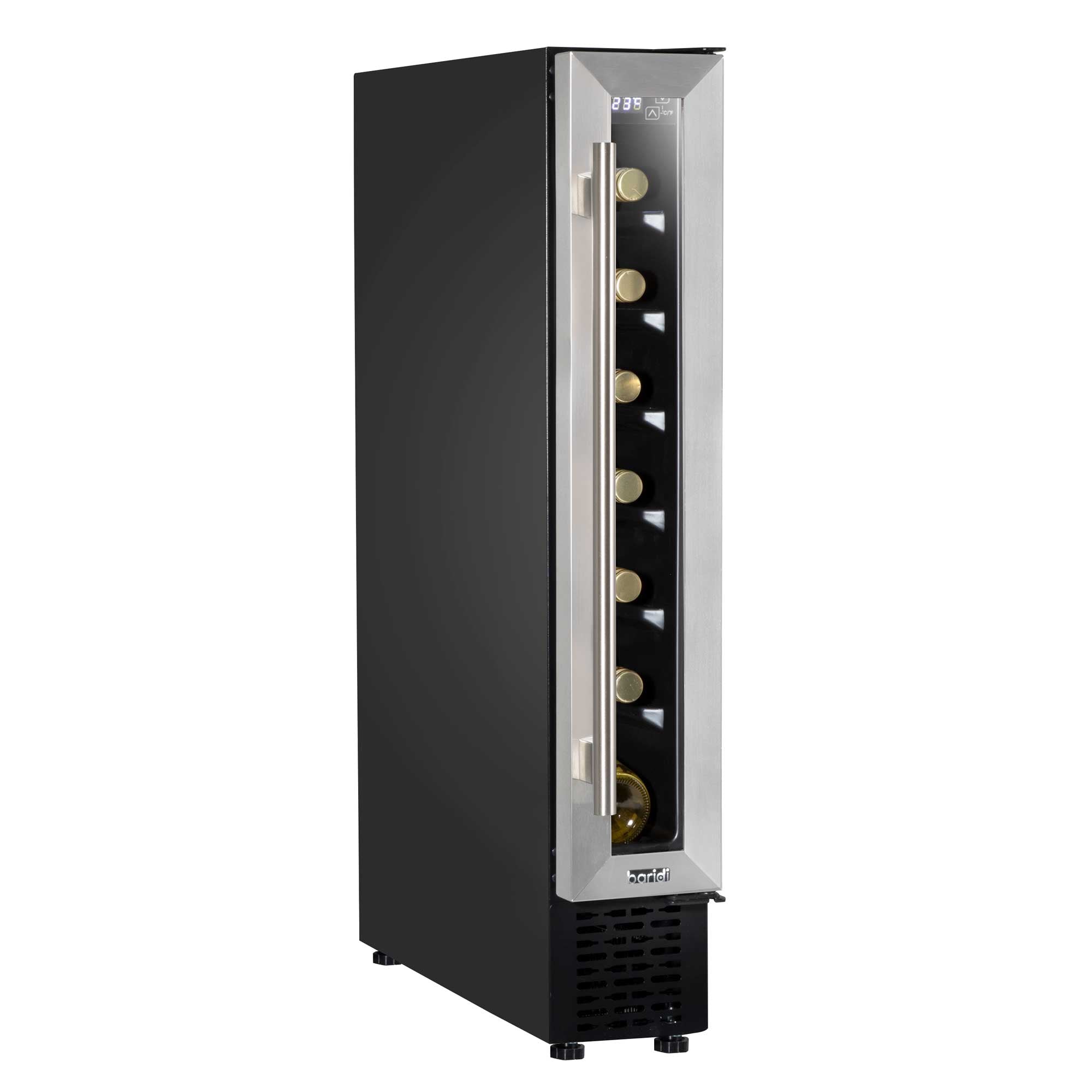 Baridi DH77 Wine Fridges Closed - full