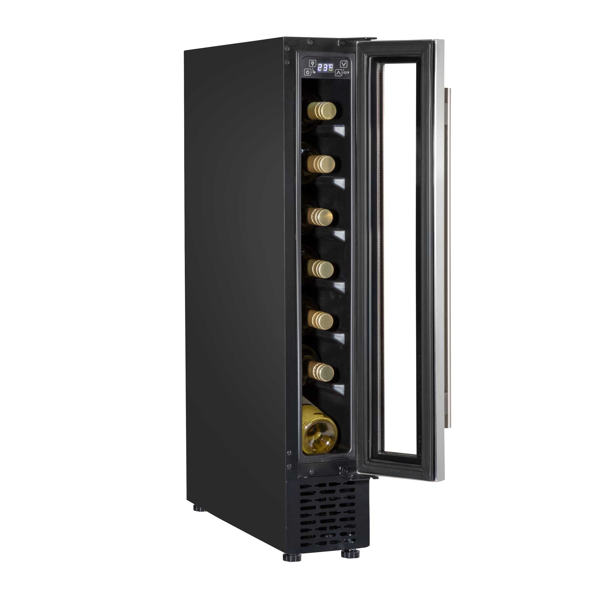 Baridi DH77 Wine Fridges Open - full