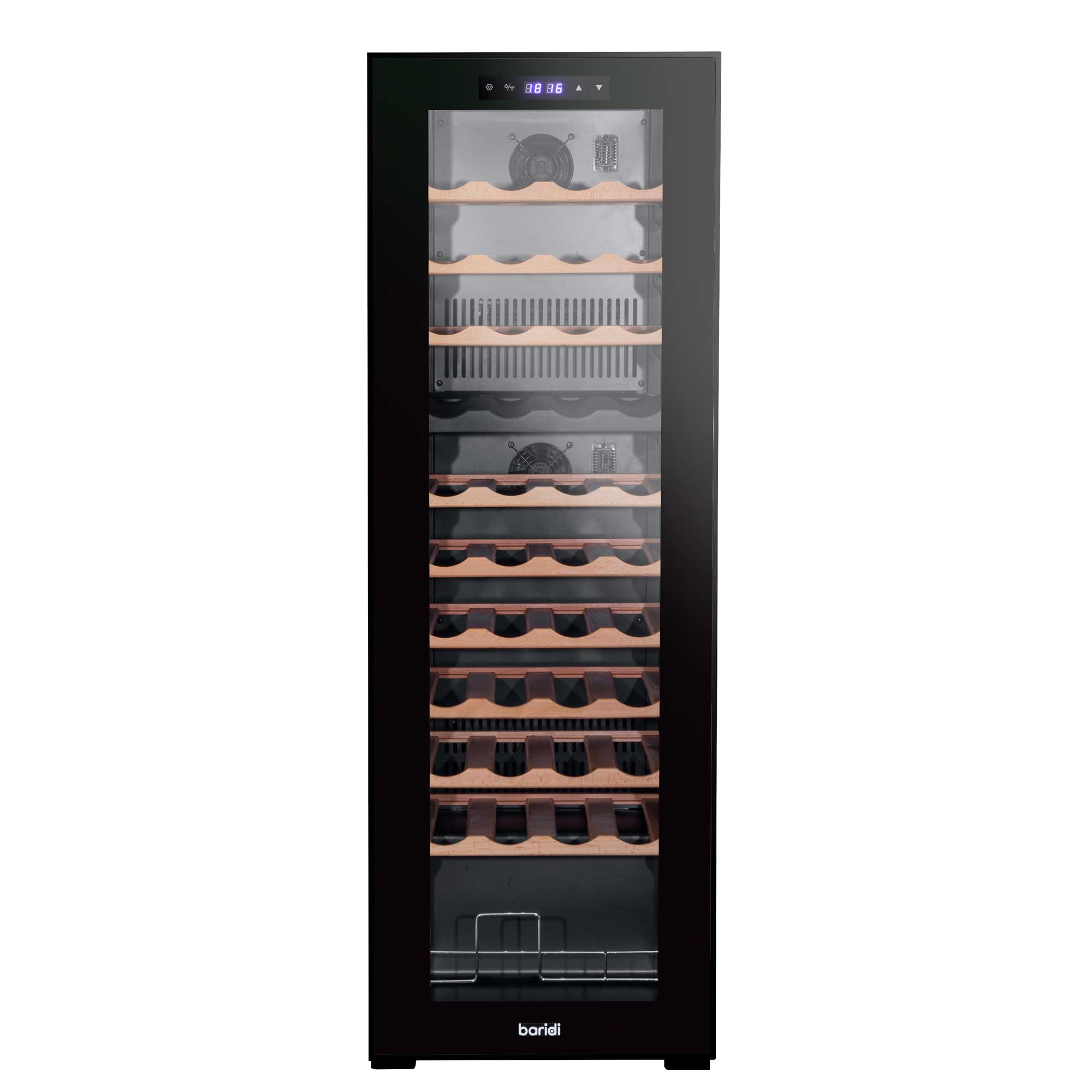 Baridi DH92 Wine Fridges Straight on - closed - empty