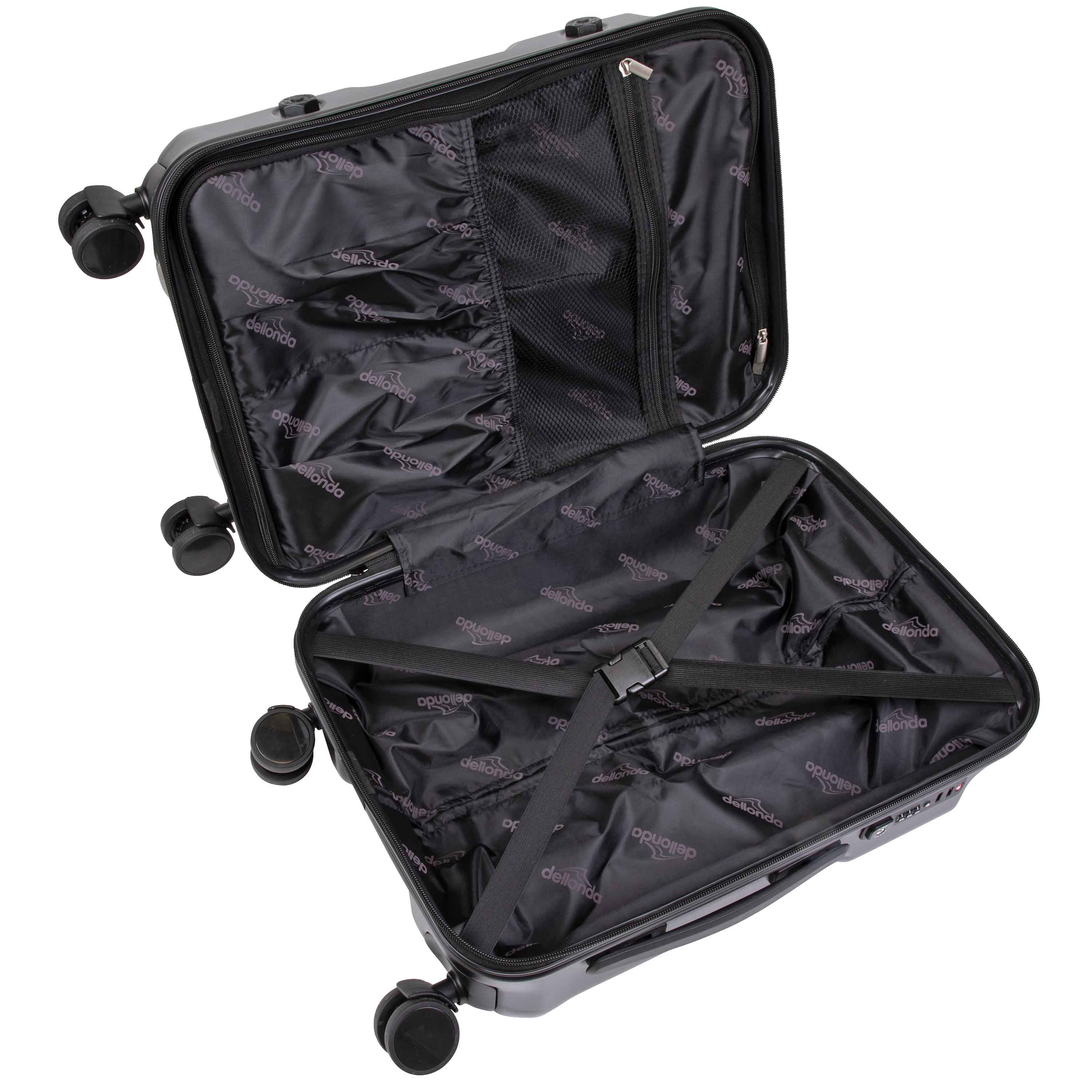 Dellonda DL10 Luggage Open - case