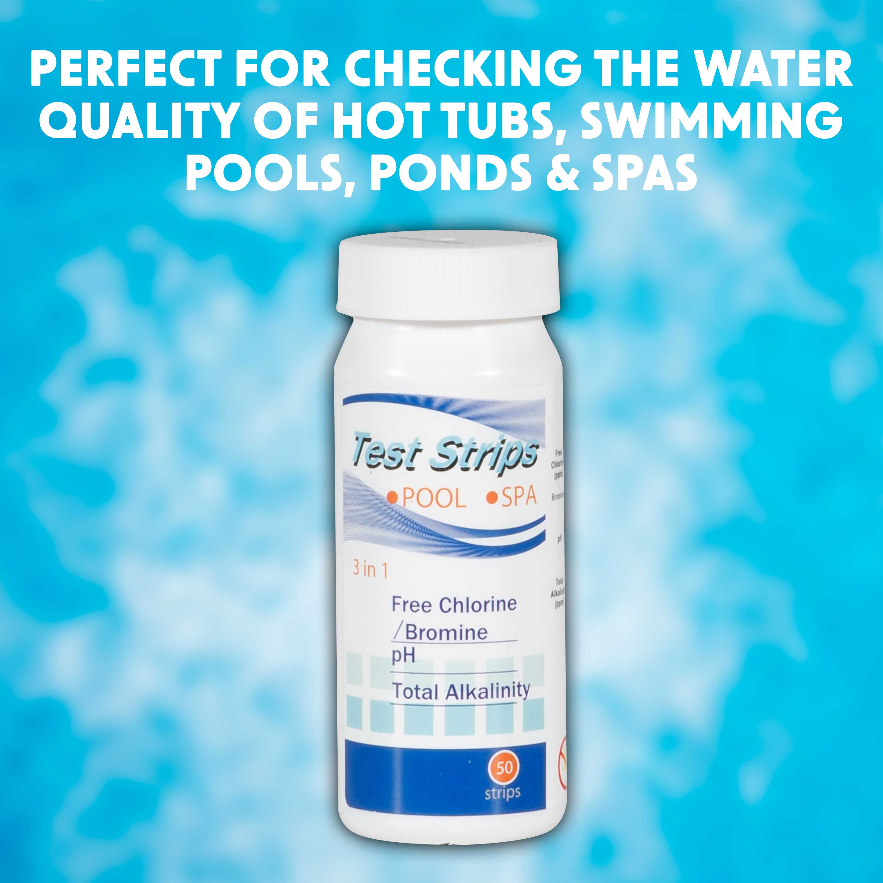 Dellonda DL32 Pool & Spa Chemicals Action shot - check - water - quality