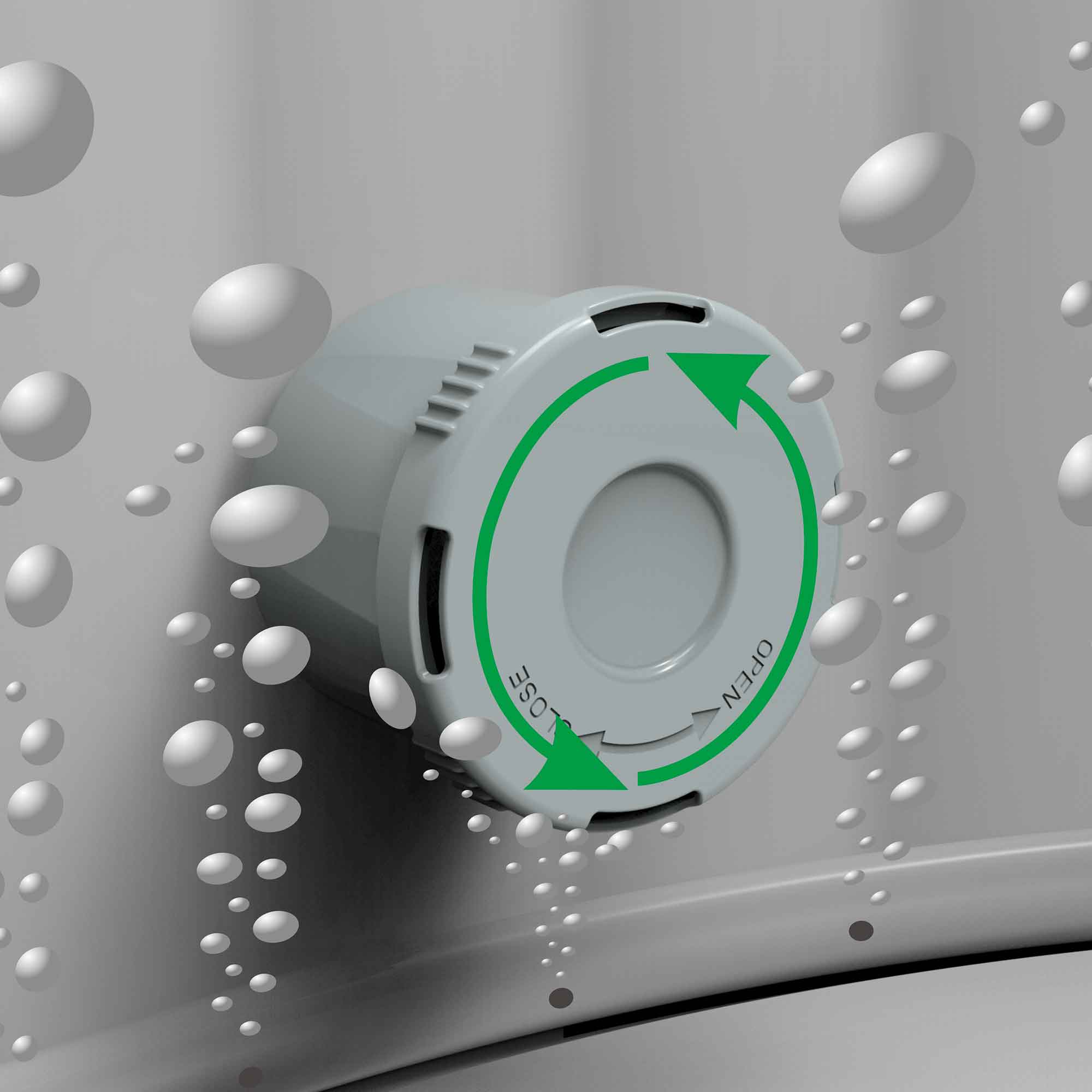 Dellonda DL90 Hot Tubs Action shot - filter - system